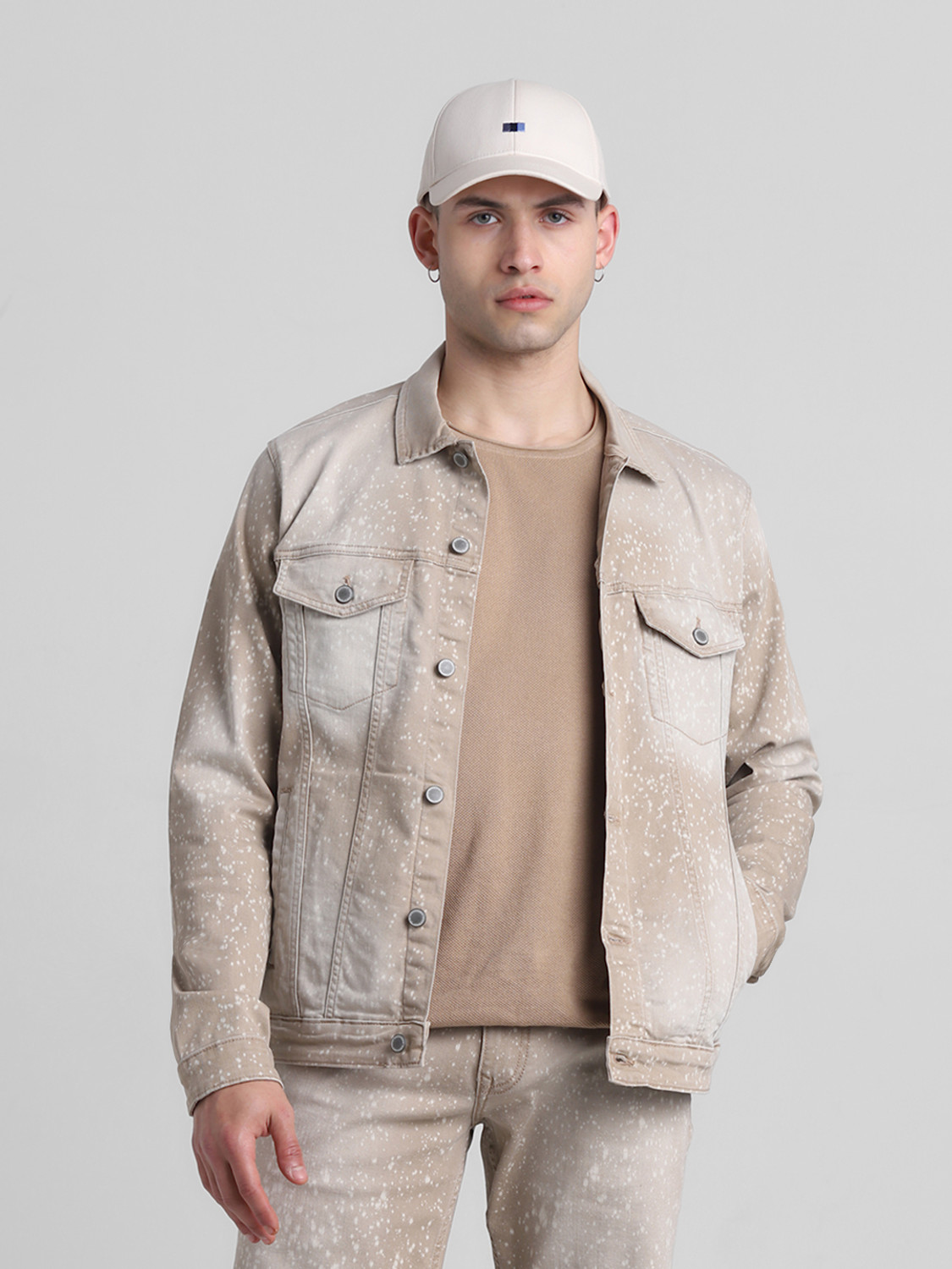Image of JACK & JONES Men Washed Jacket
