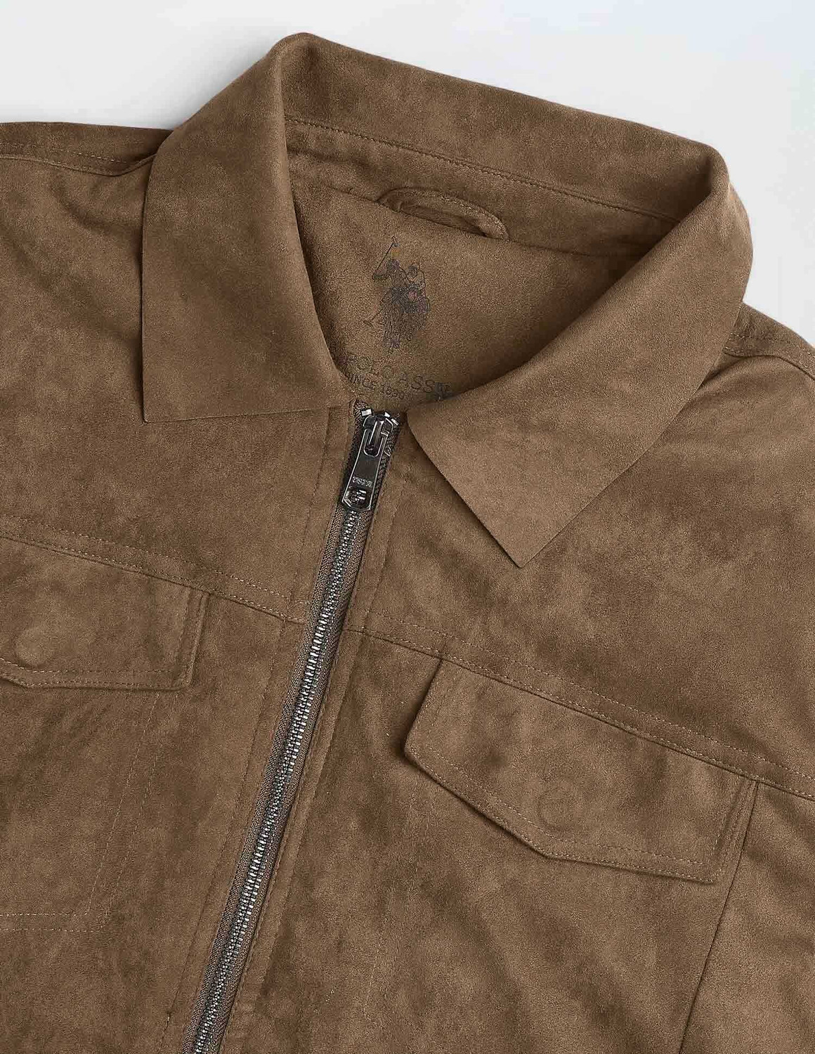 Image of U.S. POLO ASSN. Full Sleeve Solid Men Jacket