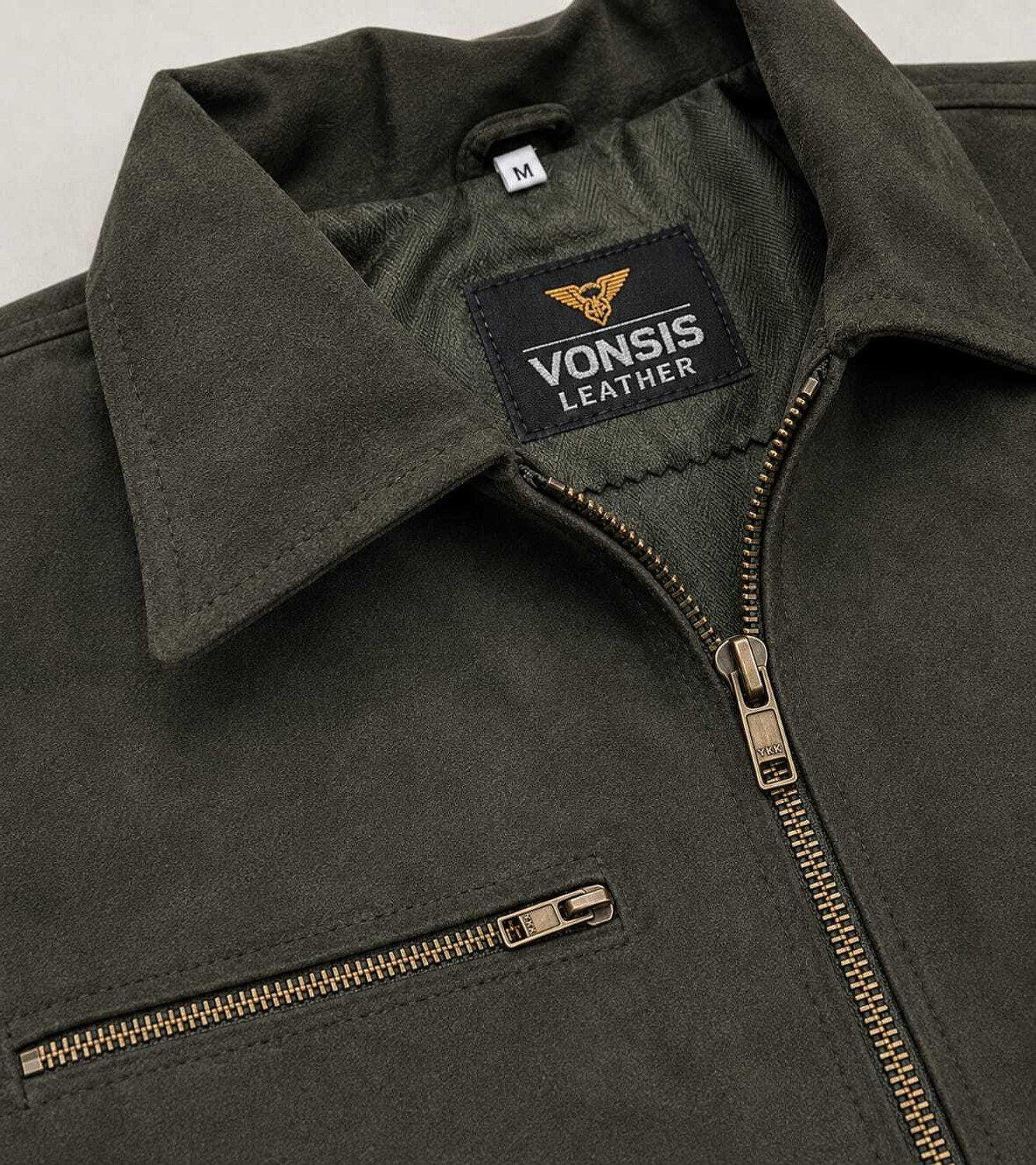 Image of vonsis Full Sleeve Solid Men Jacket