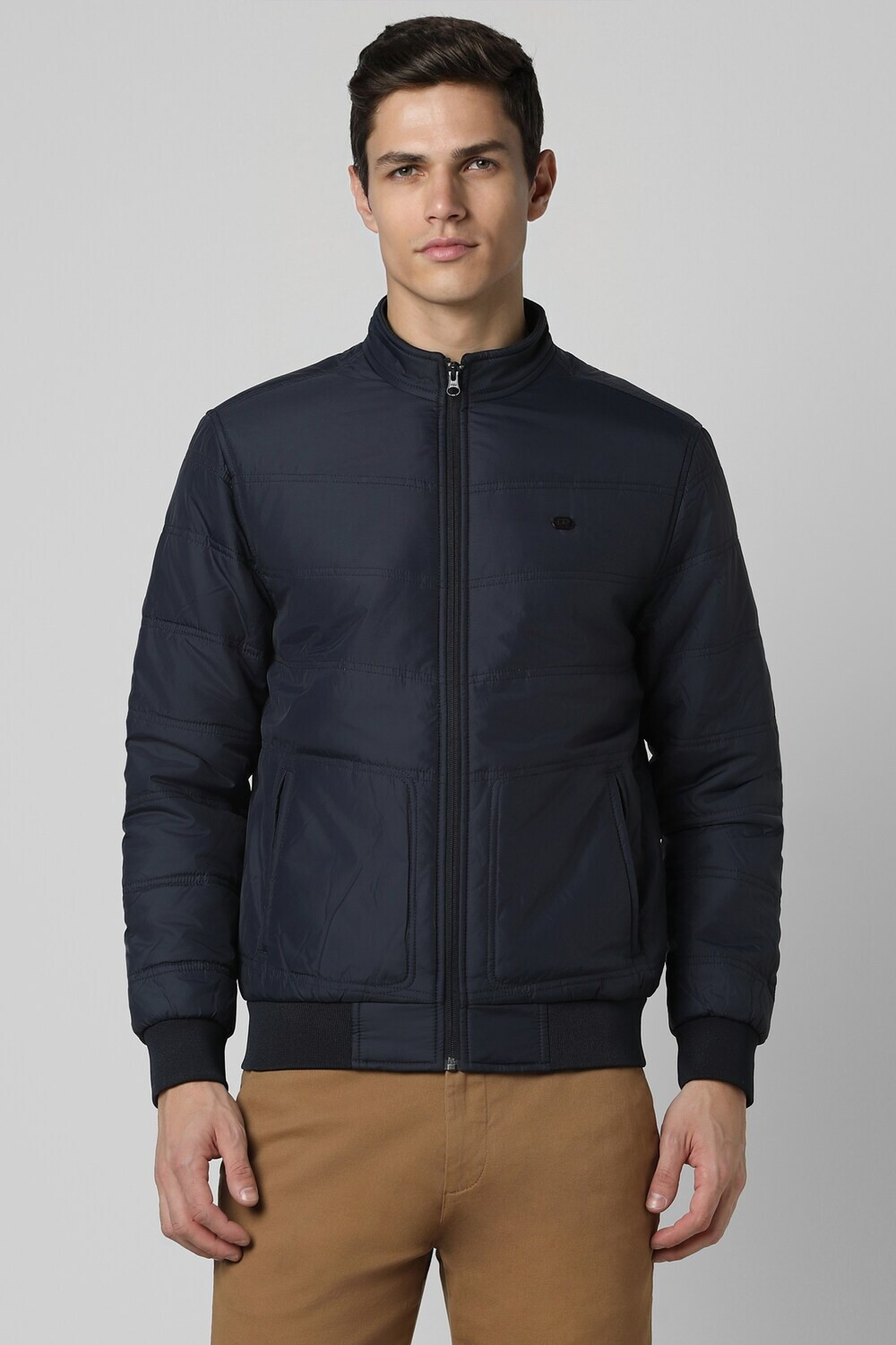 Image of PETER ENGLAND Full Sleeve Solid Men Jacket
