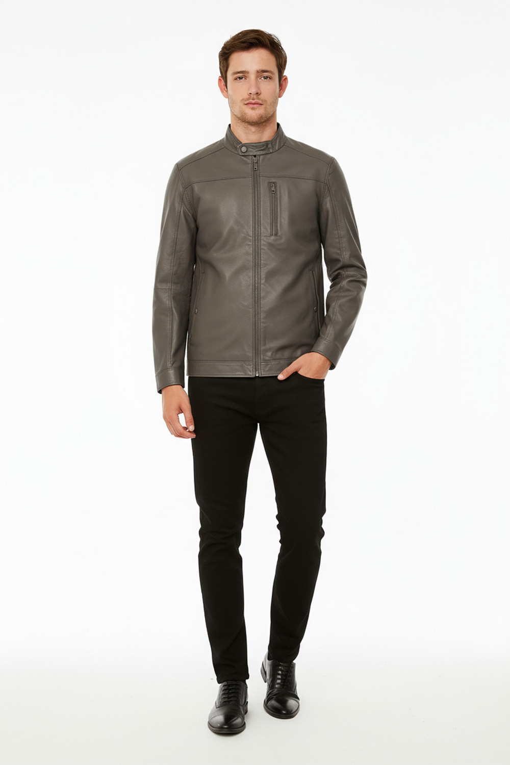 Image of METTLE Full Sleeve Solid Men Jacket