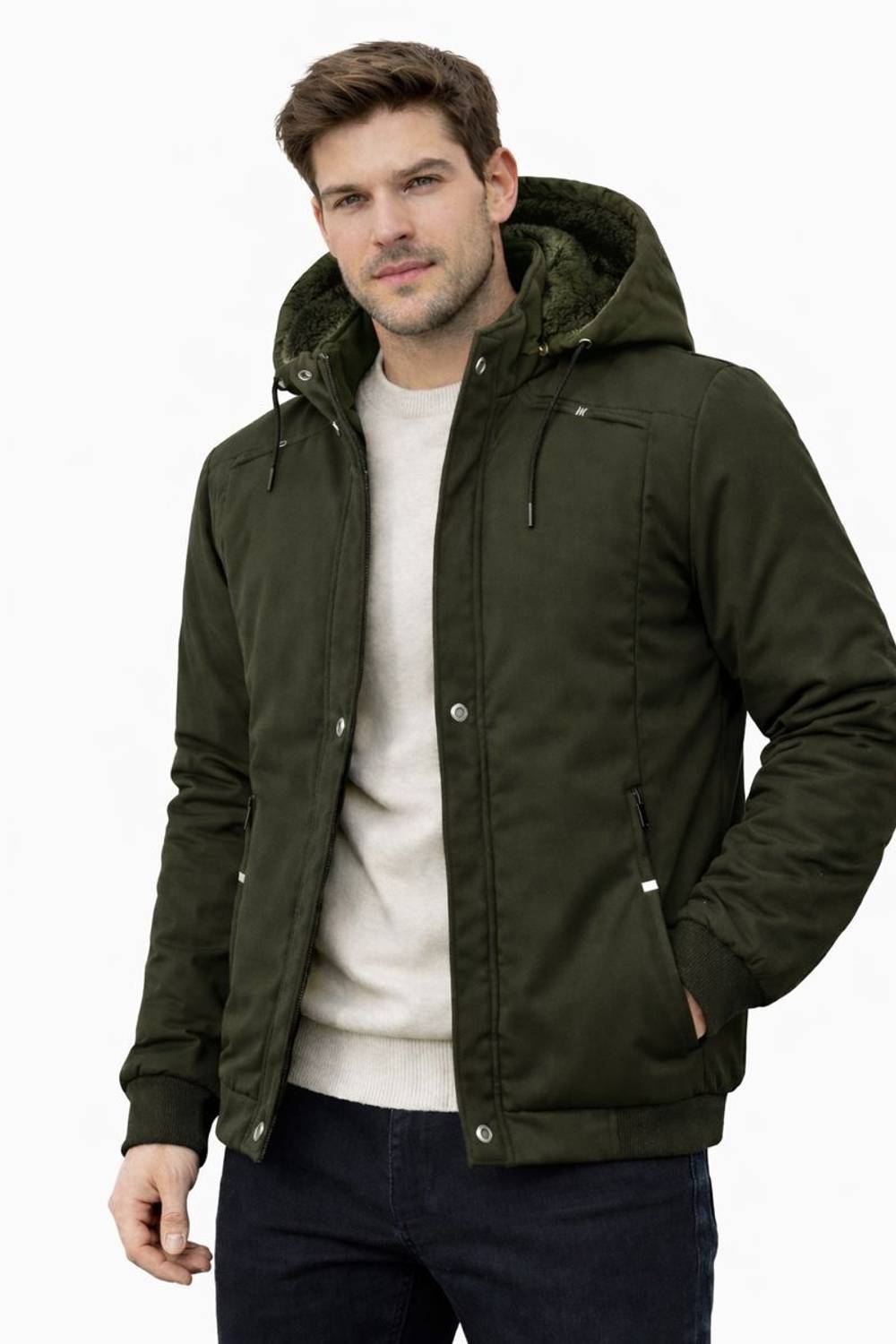 ssbpb Full Sleeve Solid Men Jacket - Image 5