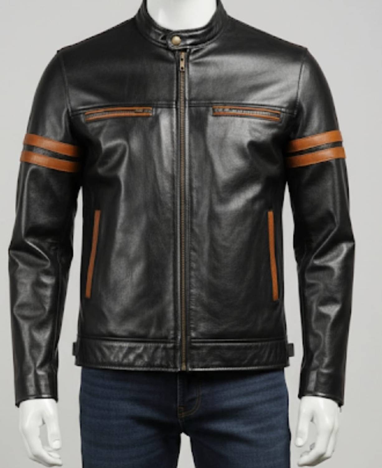 sparkジャケット3L SPW-221 Spark Leather Full Sleeve Self Design Men Jacket - Buy Spark