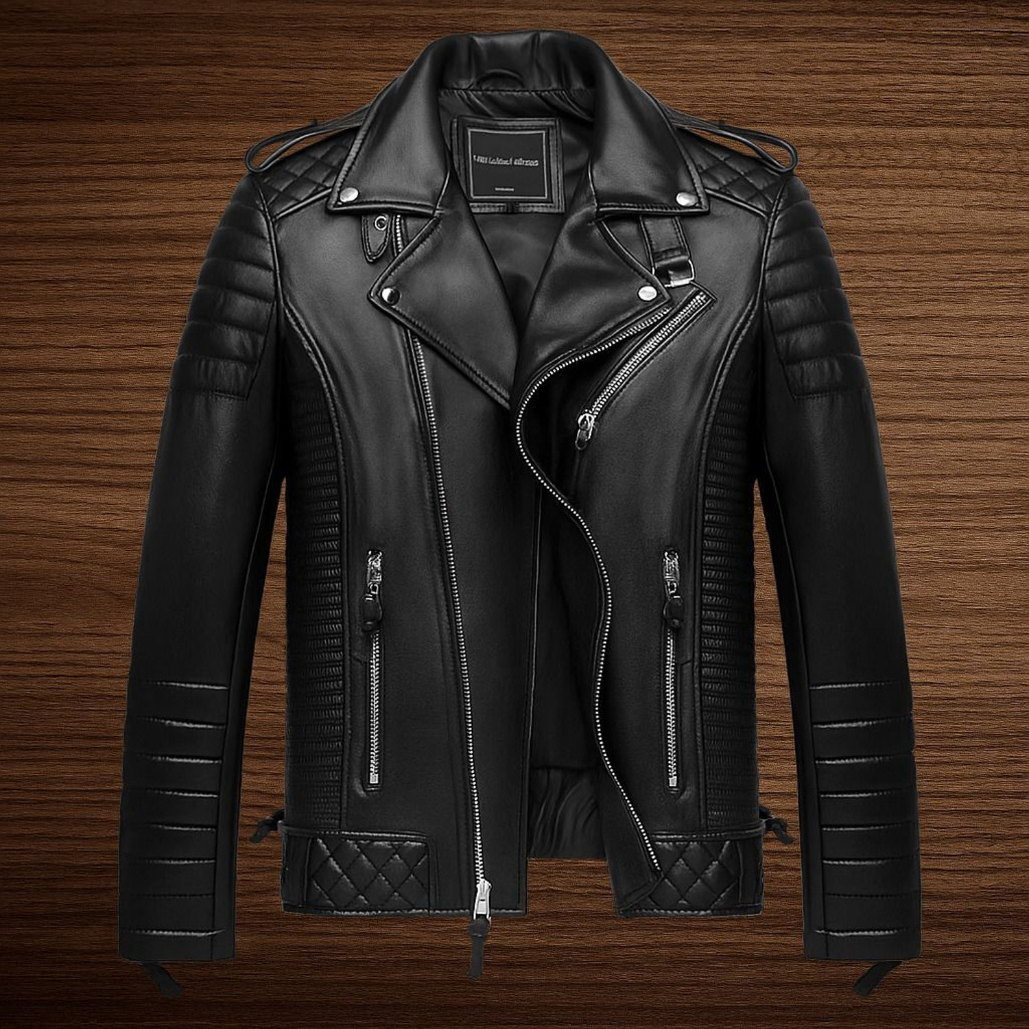 Image of Shopfusionn Full Sleeve Solid Men Jacket