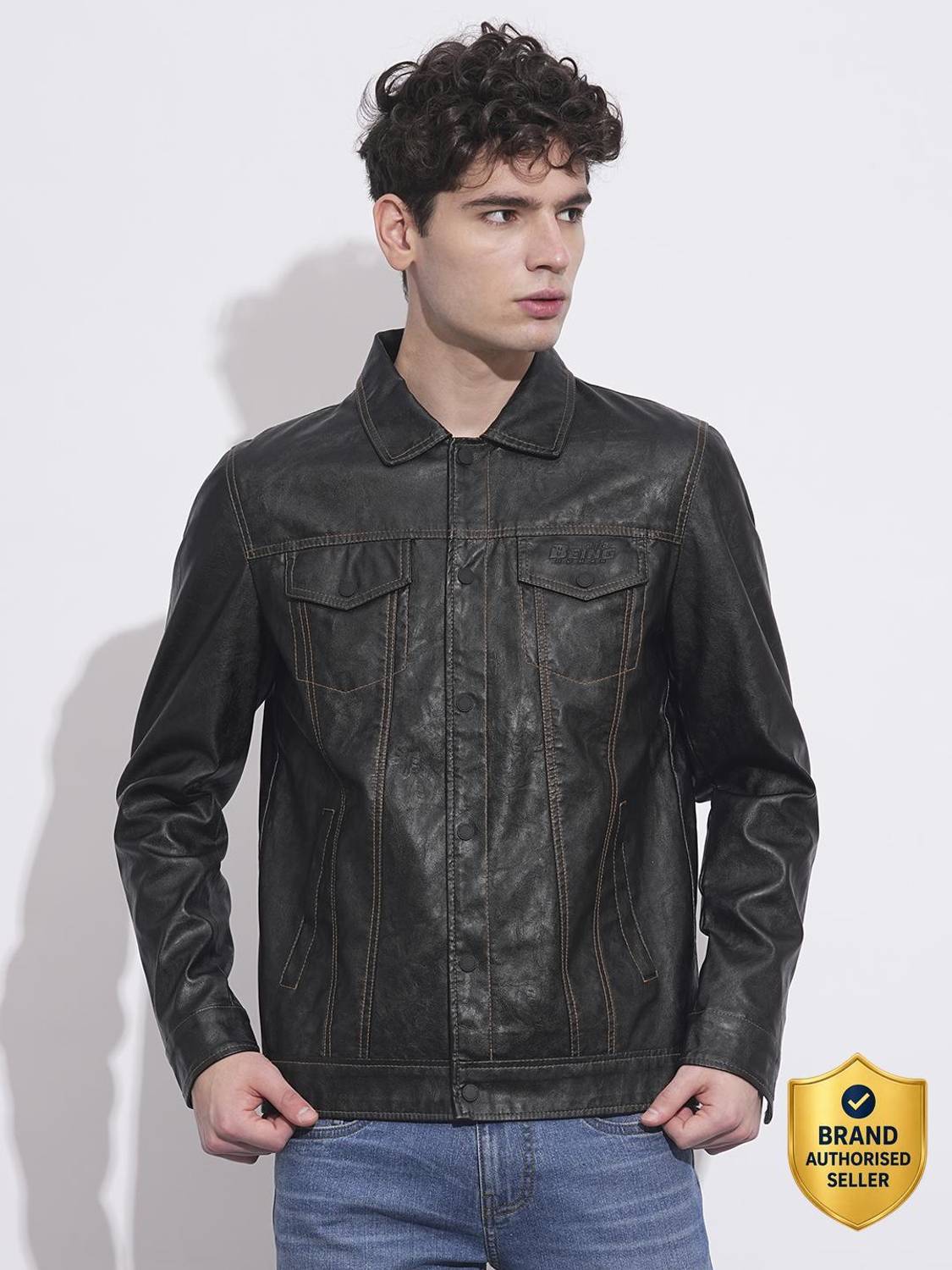 BEING HUMAN Full Sleeve Solid Men Jacket