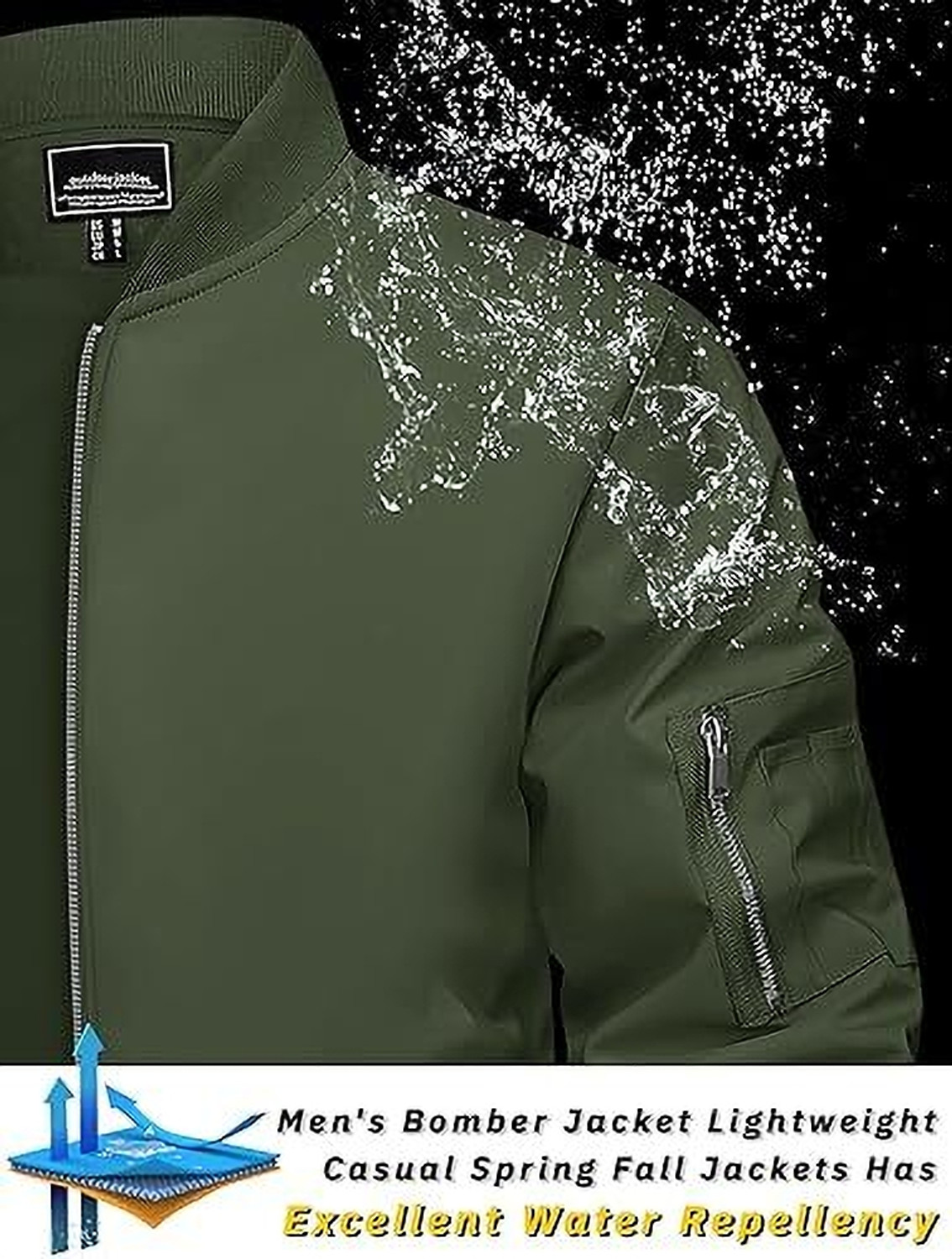 Image of ZEPPI Full Sleeve Solid Men Jacket