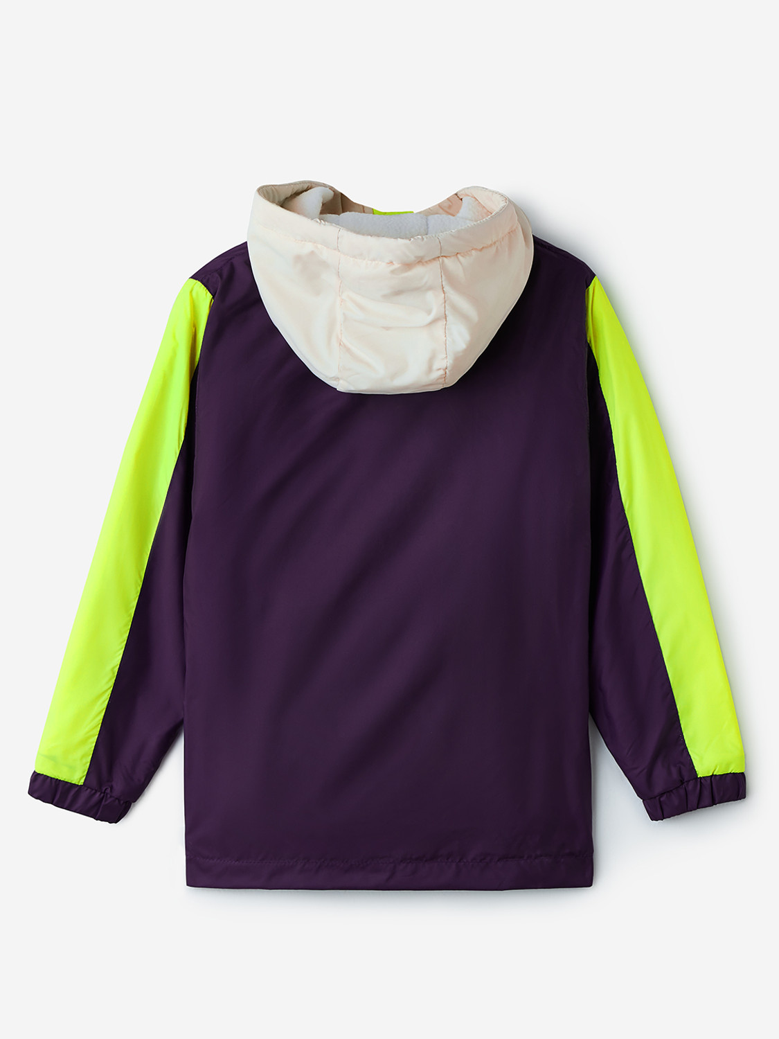 Image of The Souled Store Full Sleeve Colorblock Boys Jacket