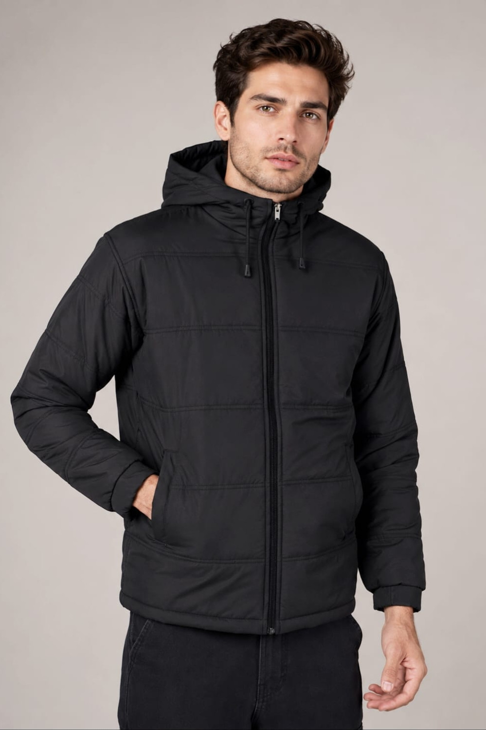 Image of Ayke Full Sleeve Solid Men Jacket
