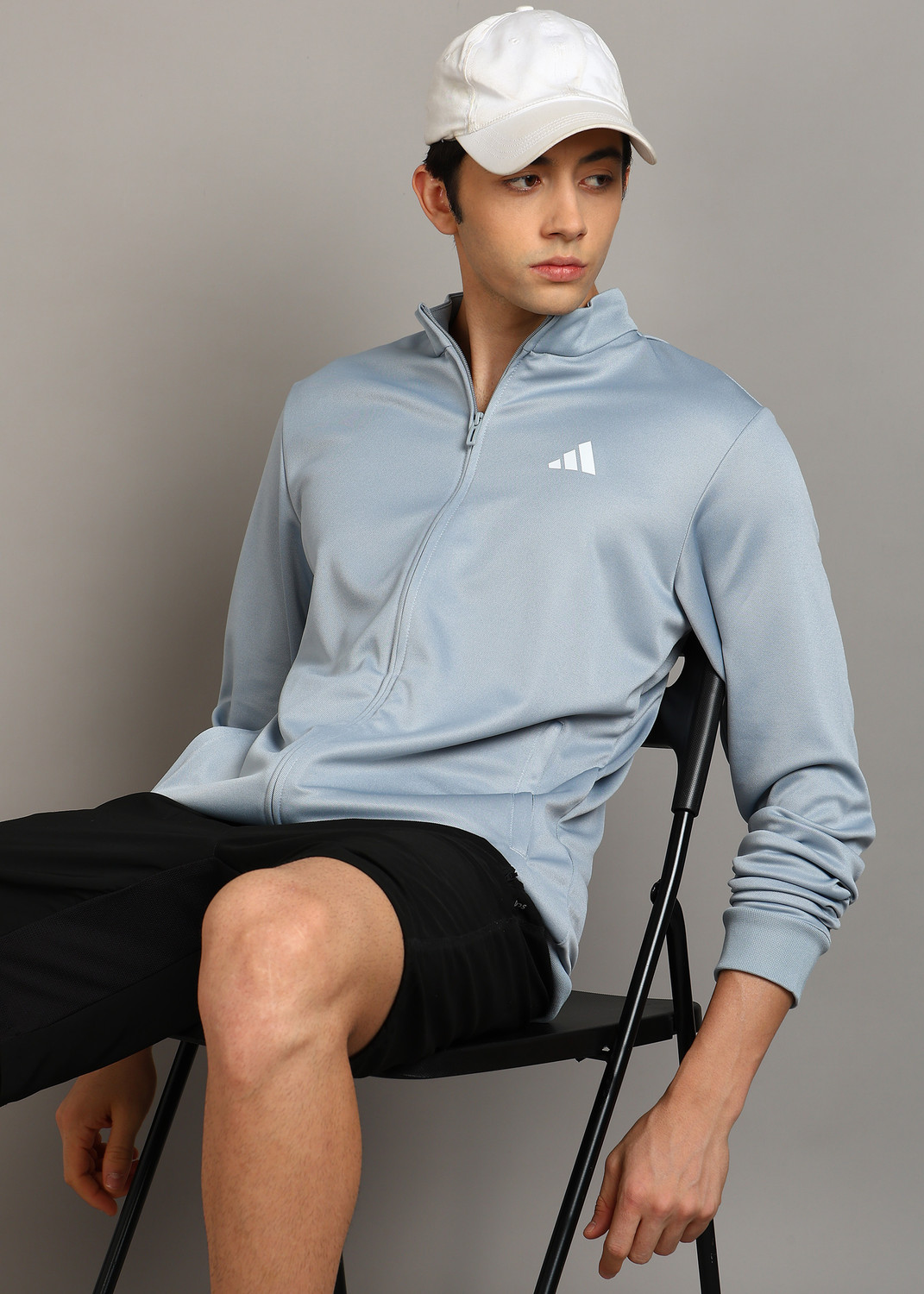 Image of ADIDAS Full Sleeve Solid Men Jacket