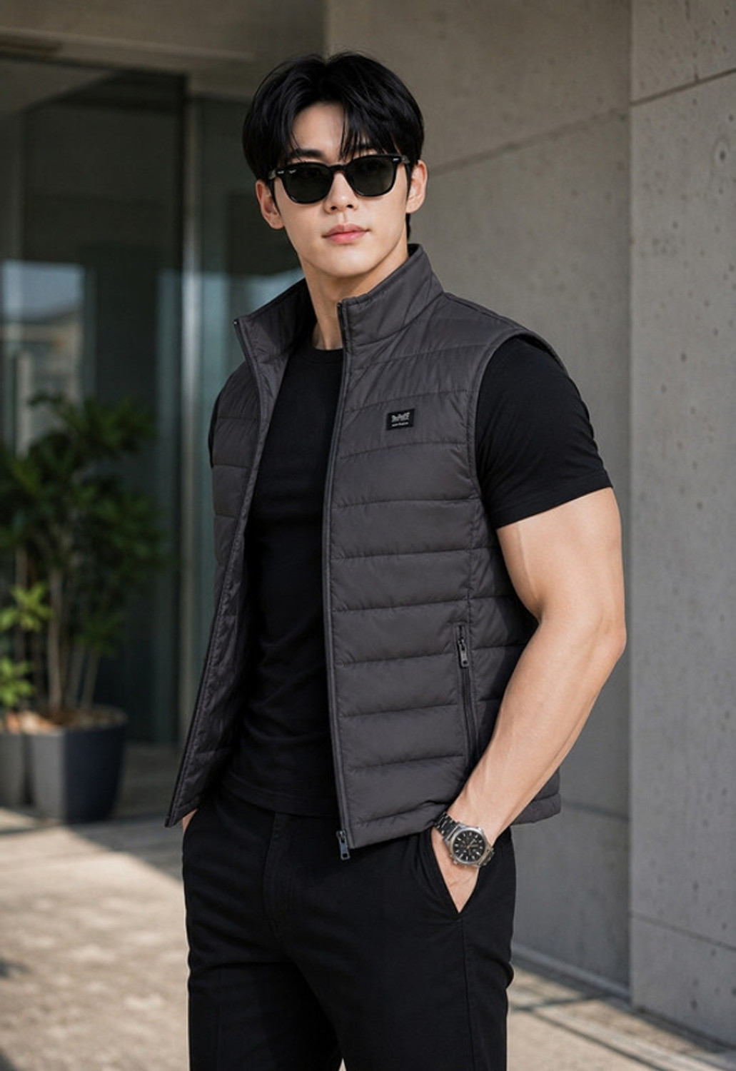 Image of WILK AND SONS Men Solid Bomber Jacket
