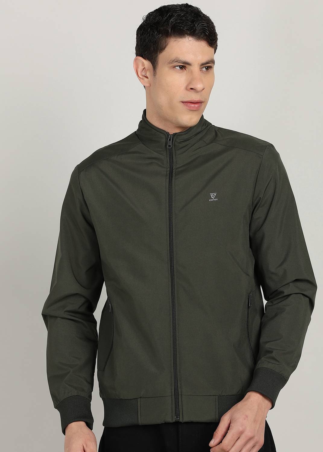 Breil By Fort Collins Full Sleeve Solid Men Jacket