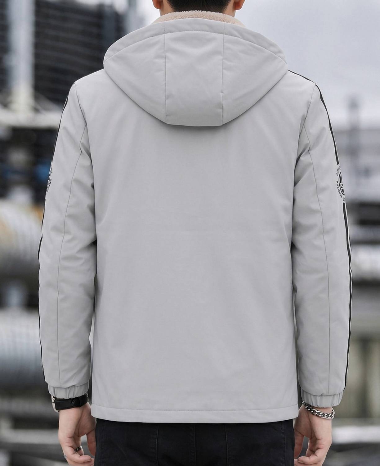 FUTSE PENO Full Sleeve Embroidered Men Jacket - Image 4