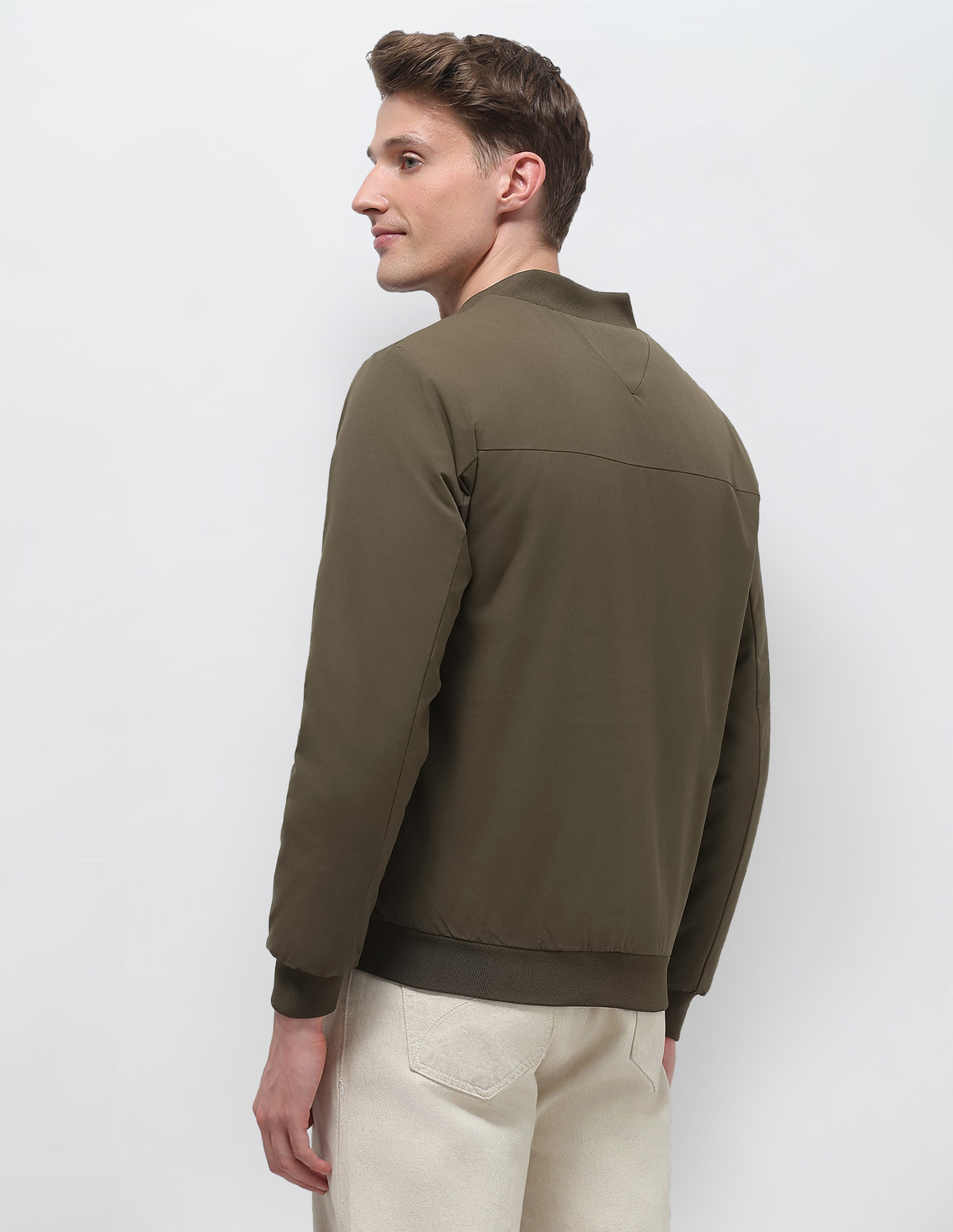 Image of U.S. POLO ASSN. Full Sleeve Solid Men Jacket