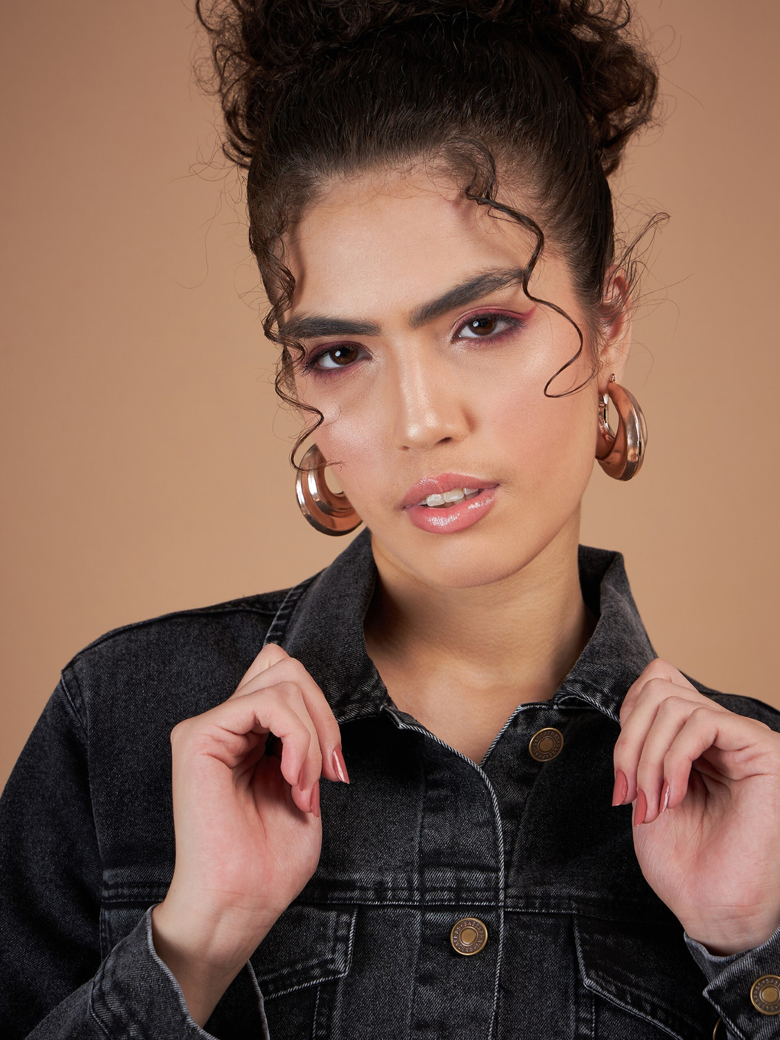 Image of SASSAFRAS Full Sleeve Dyed /Ombre Women Denim Jacket
