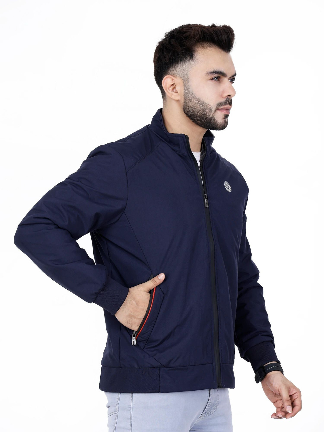Image of Dollar Full Sleeve Solid Men Jacket