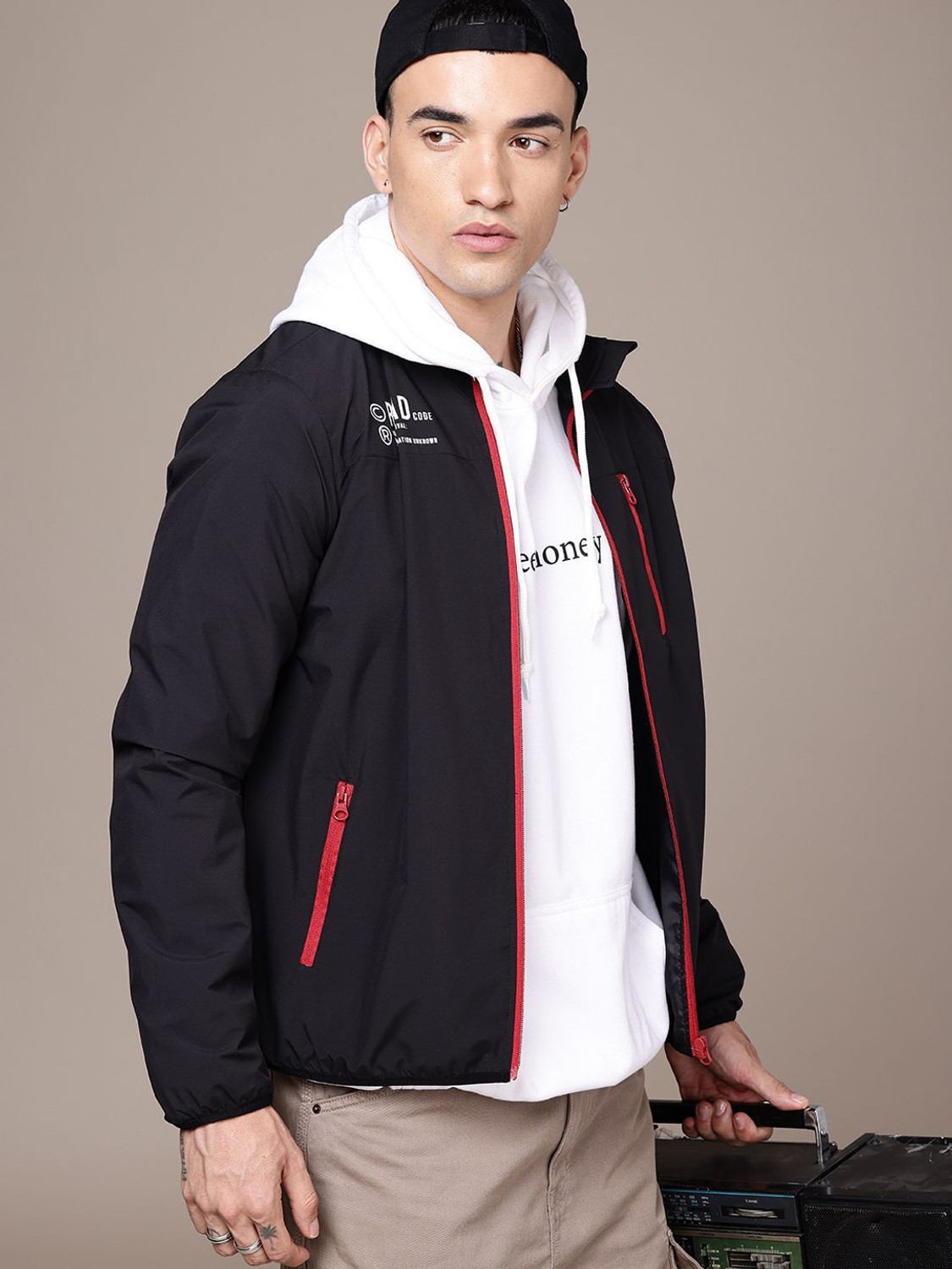 Image of Roadster Full Sleeve Solid Men Jacket