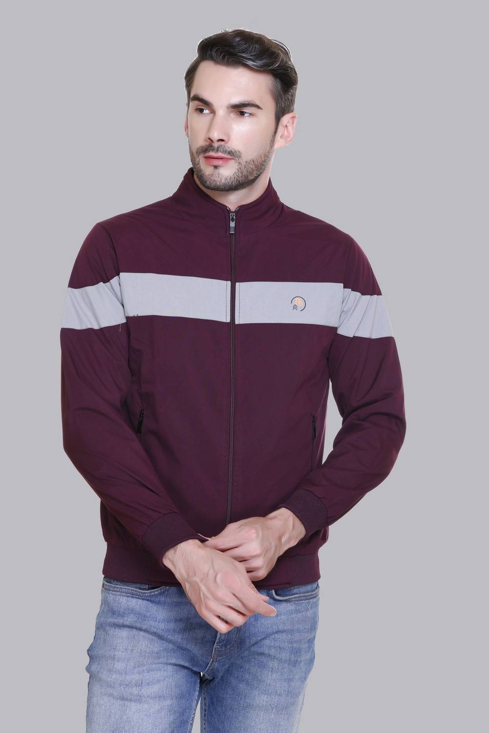 BARSTOW Full Sleeve Colorblock Men Jacket