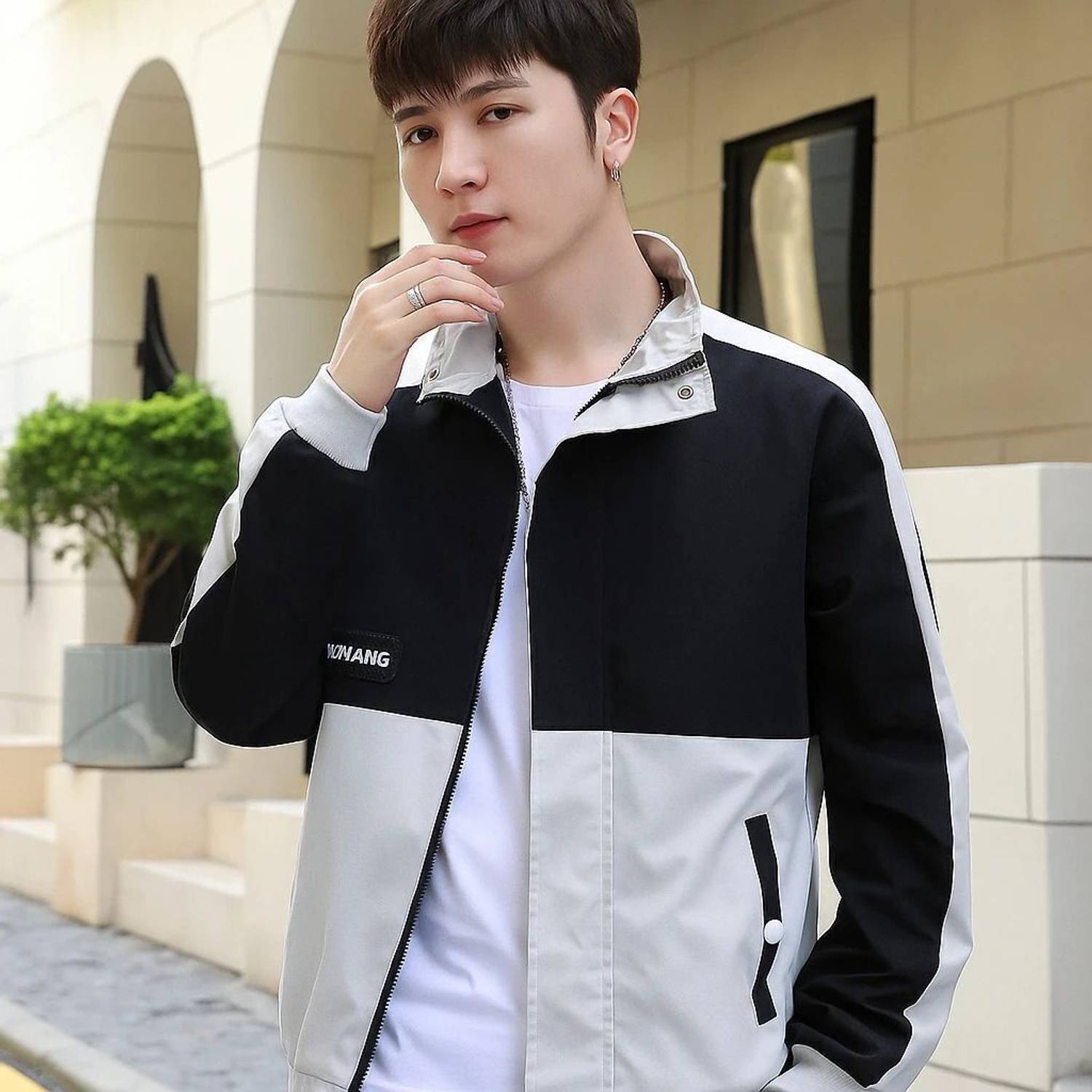 ROXFID Full Sleeve Colorblock Men Jacket - Buy ROXFID Full Sleeve