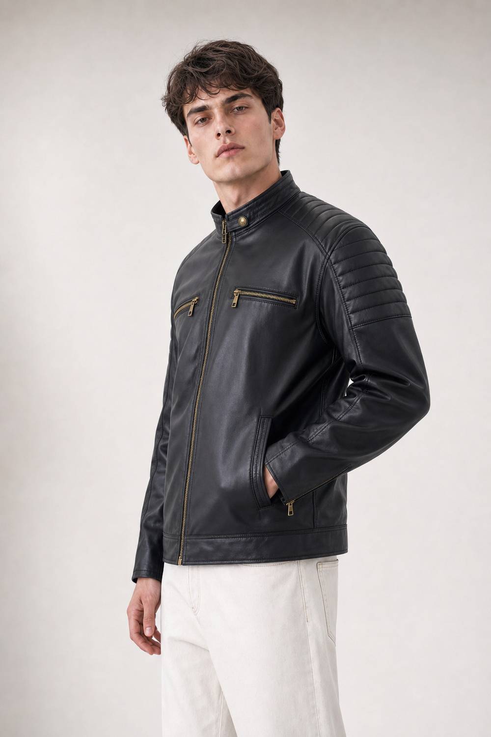 Elite Fame Full Sleeve Solid Men Jacket - Image 3