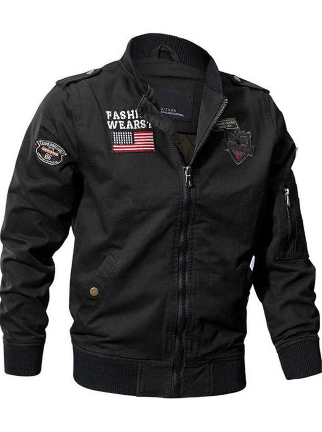 Image of MOTREX Full Sleeve Printed Men Jacket