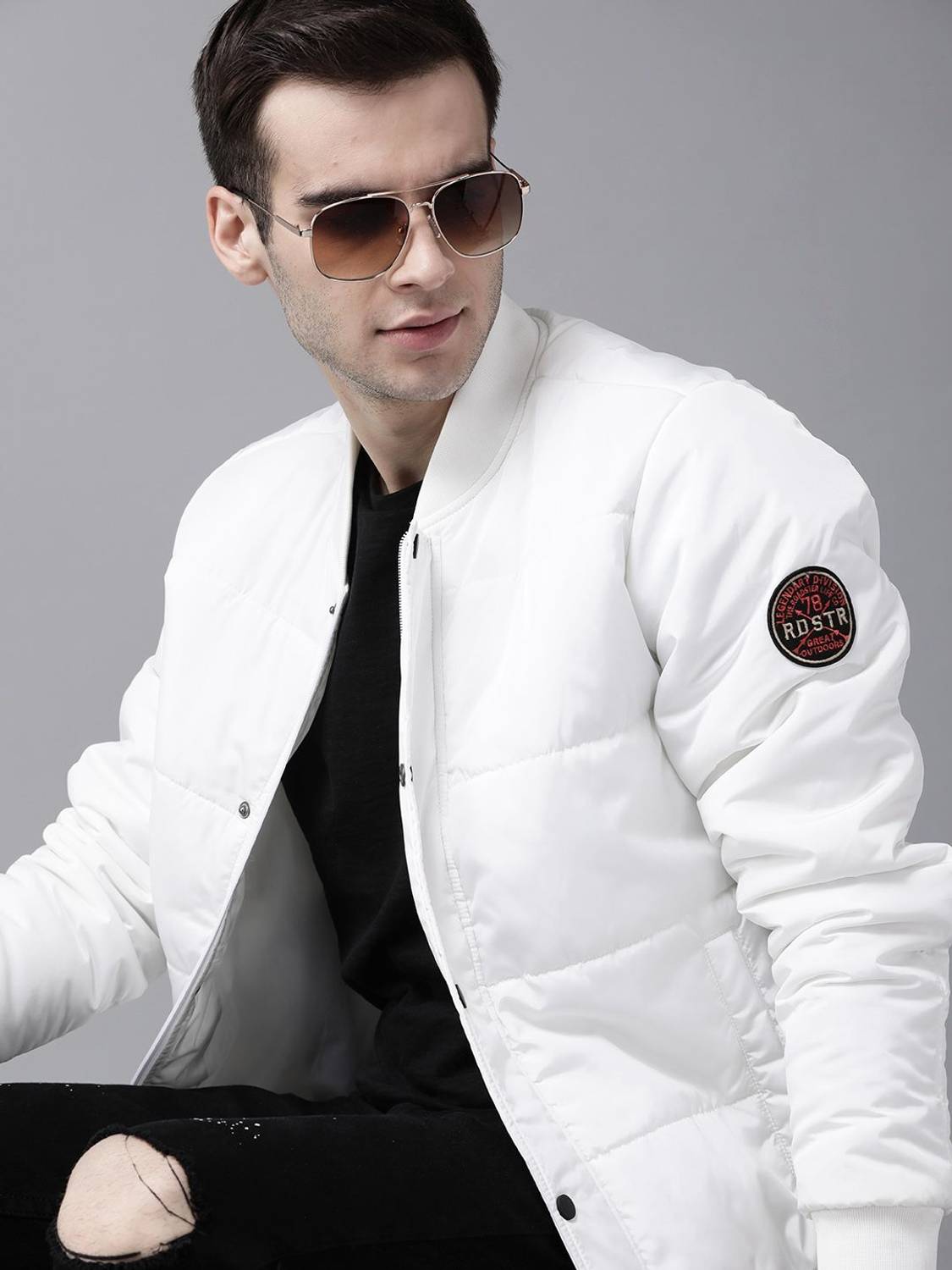 Roadster Men Padded Jacket - Image 1