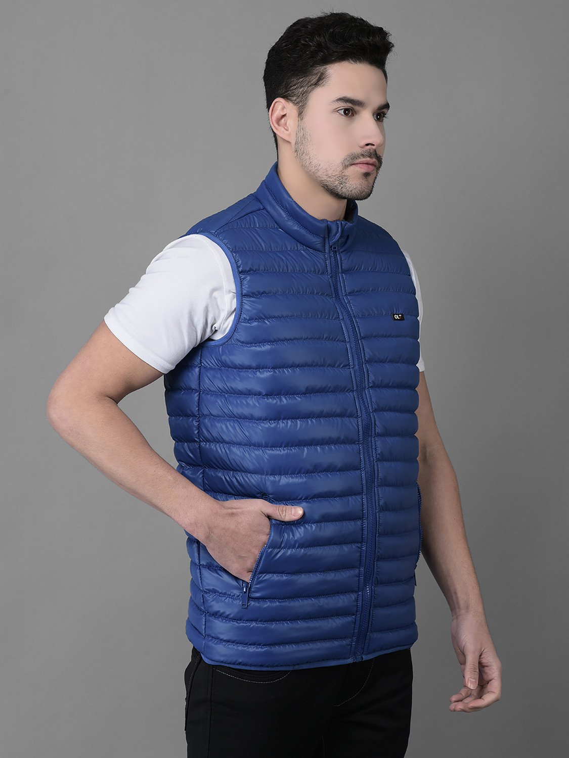 Image of Canary London Sleeveless Solid Men Jacket