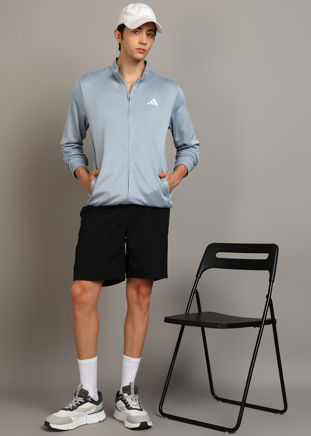 Image of ADIDAS Full Sleeve Solid Men Jacket