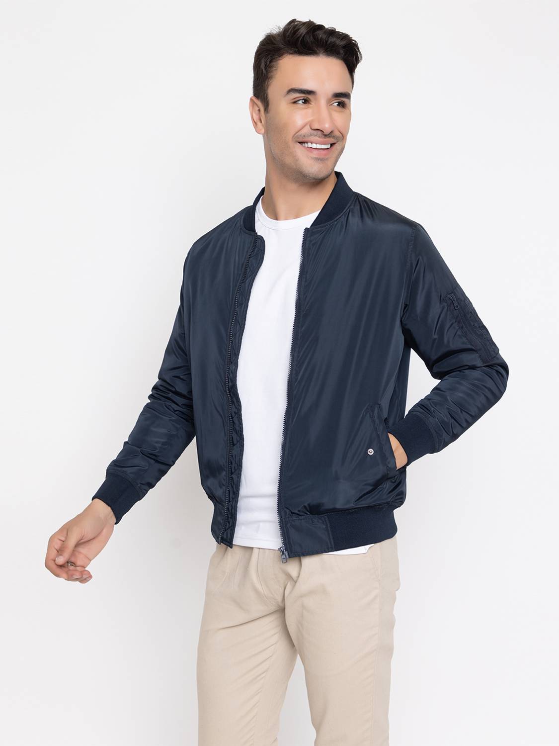 ARMISTO Full Sleeve Solid Men Jacket