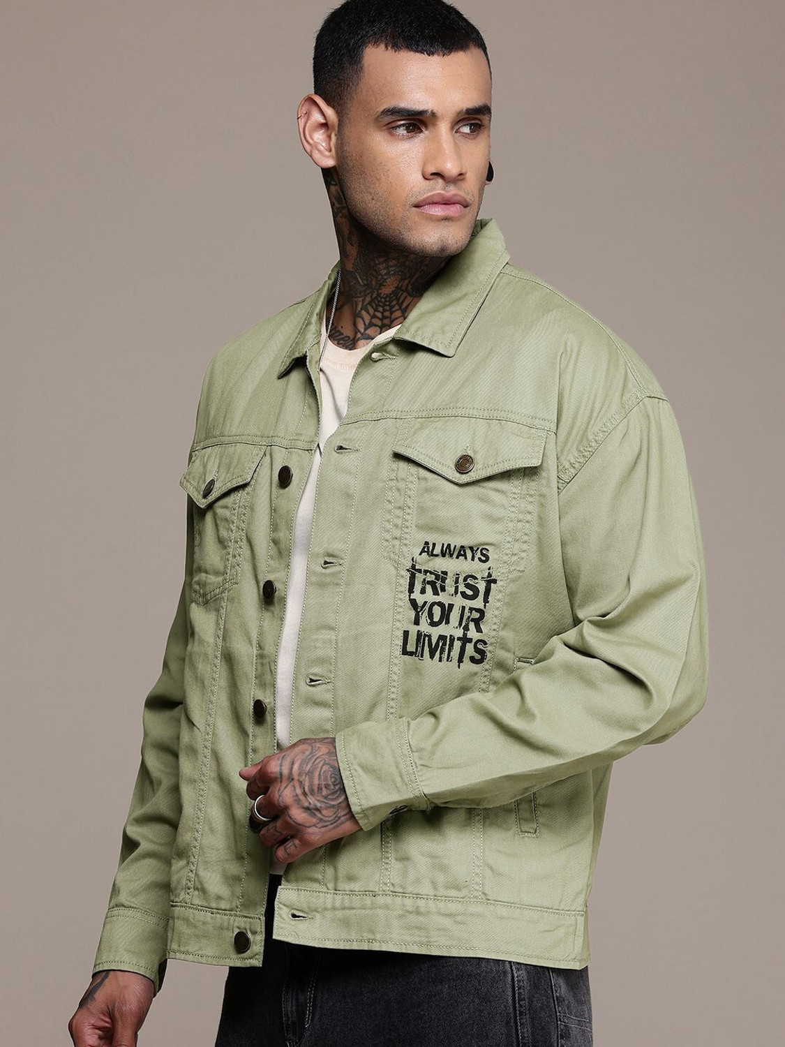 Image of Roadster Full Sleeve Printed Men Jacket