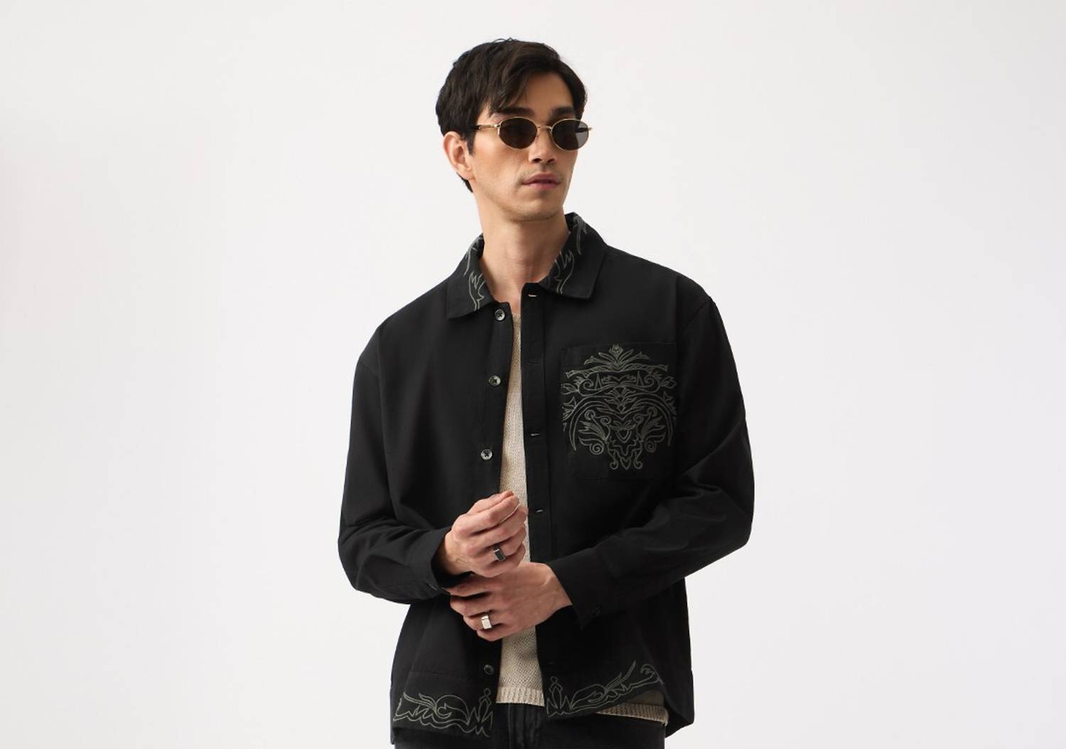 The Souled Store Full Sleeve Printed Men Jacket