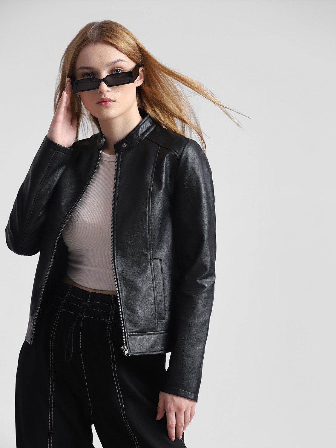 Image of ONLY Full Sleeve Solid Women Jacket