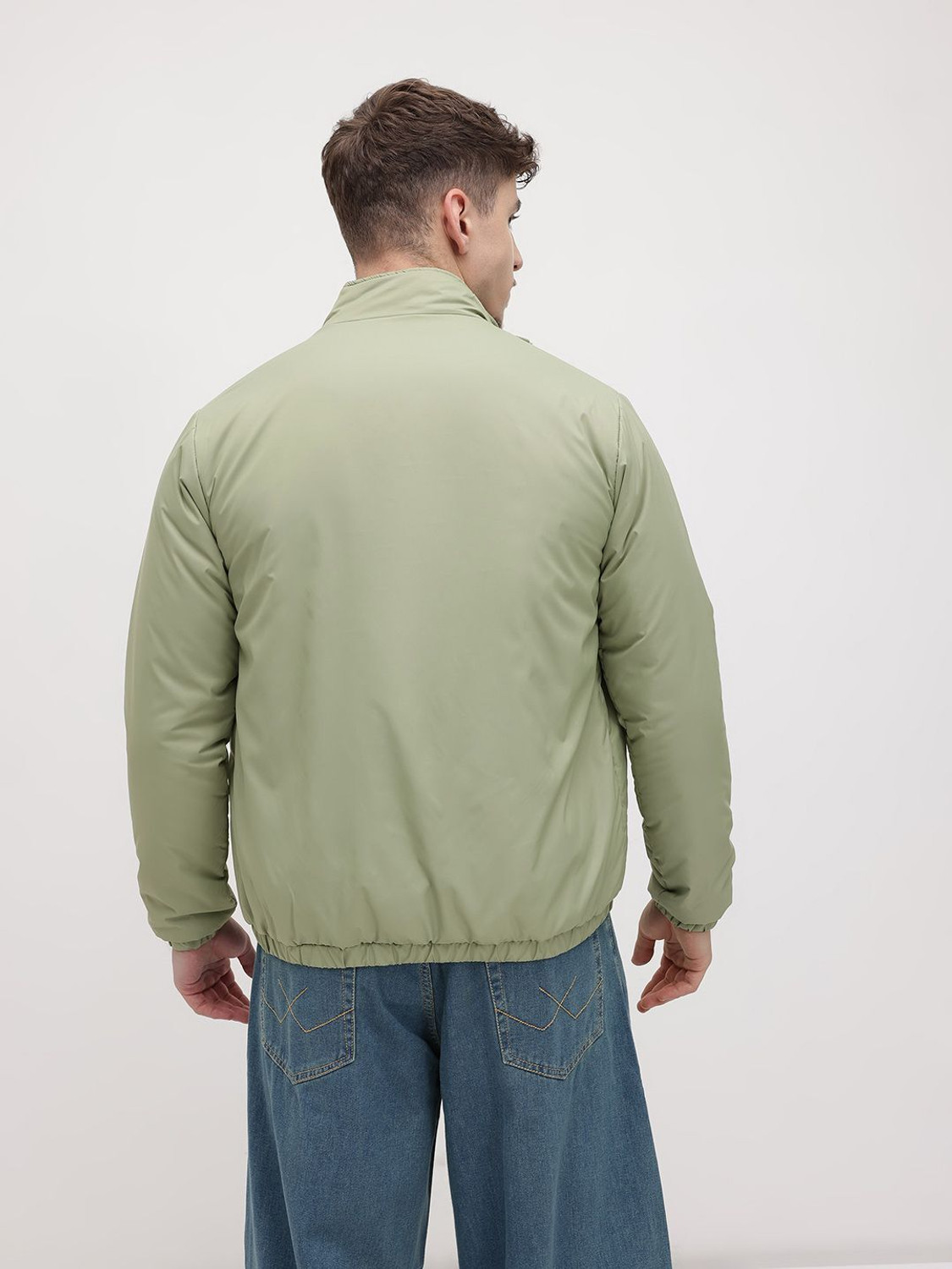 Image of Roadster Full Sleeve Solid Men Jacket