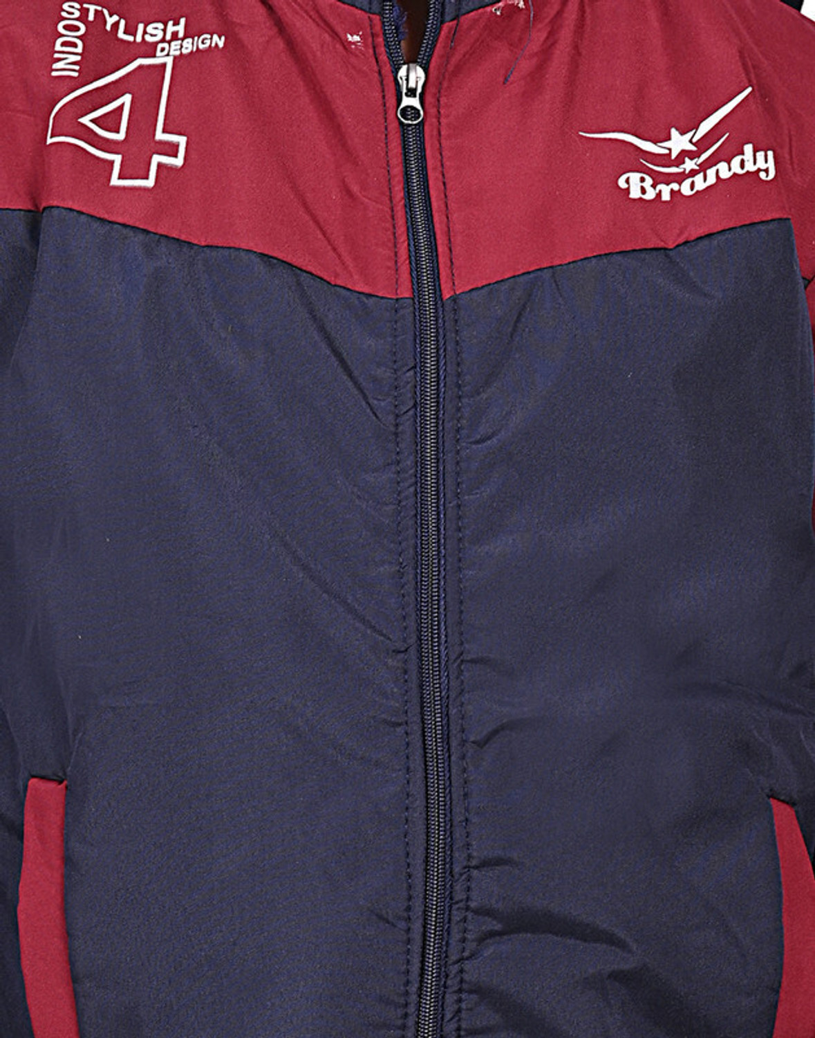 Image of QB CLUB Full Sleeve Colorblock Boys Jacket