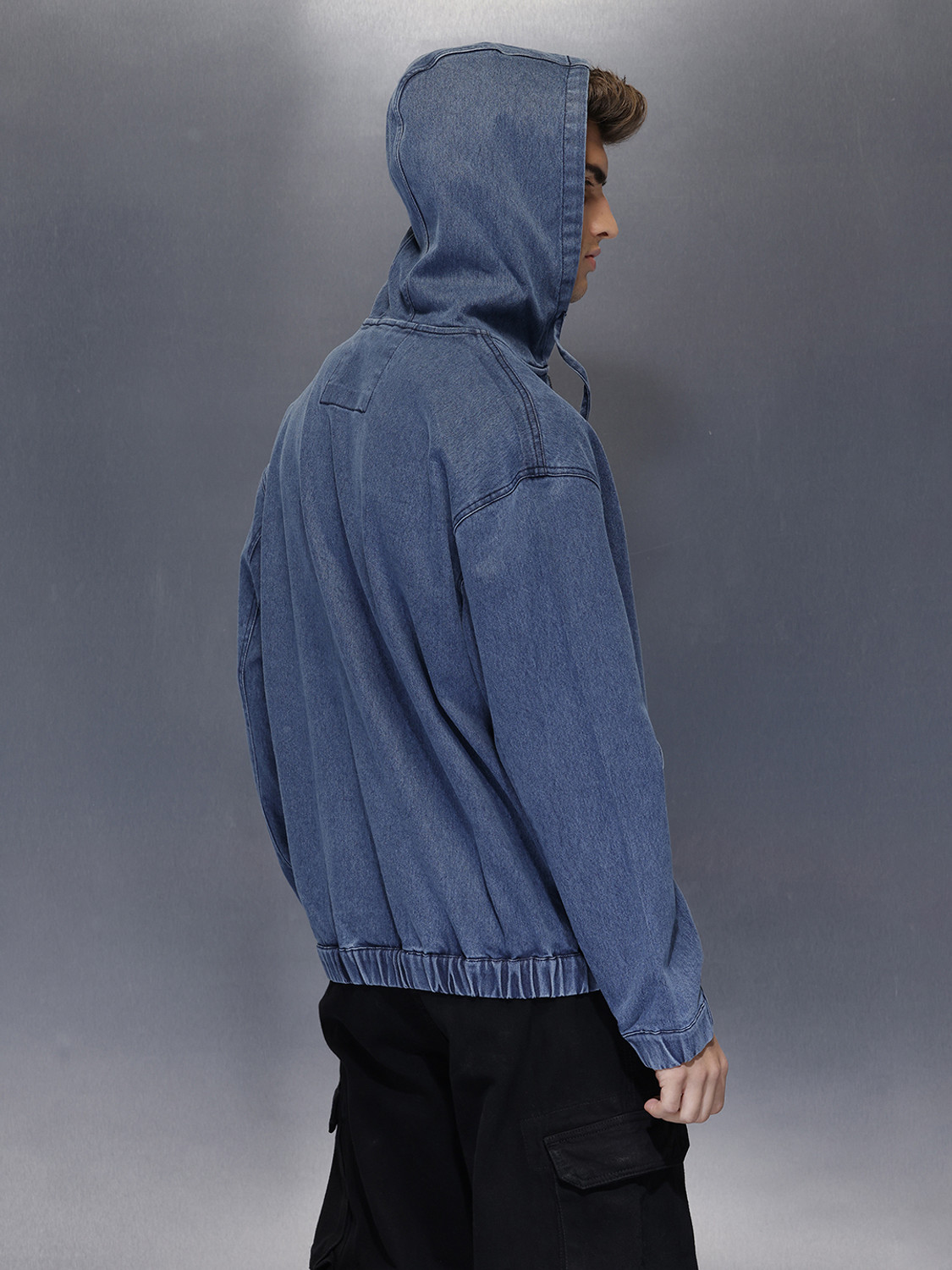 Image of WROGN Full Sleeve Solid Men Jacket