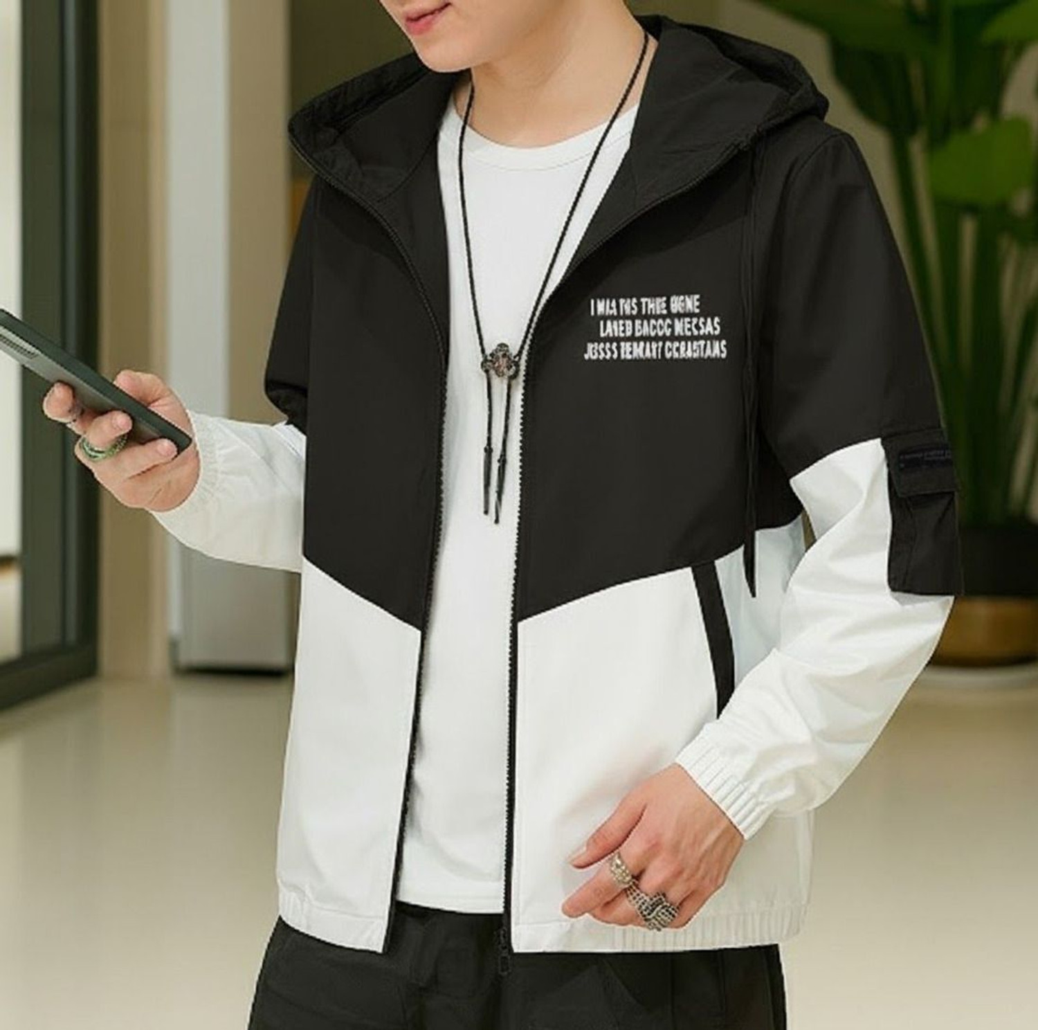 Image of MOTREX Full Sleeve Colorblock Men Jacket