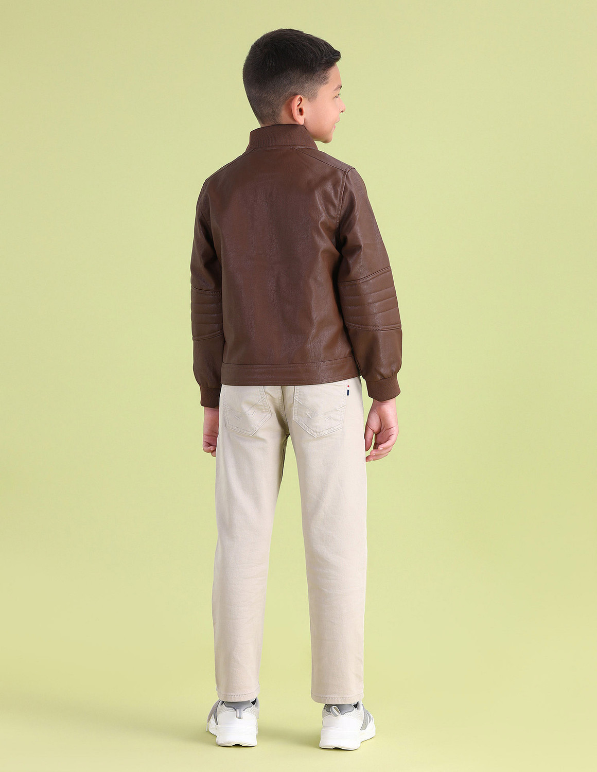 Image of U.S. POLO ASSN. Full Sleeve Solid Boys Jacket