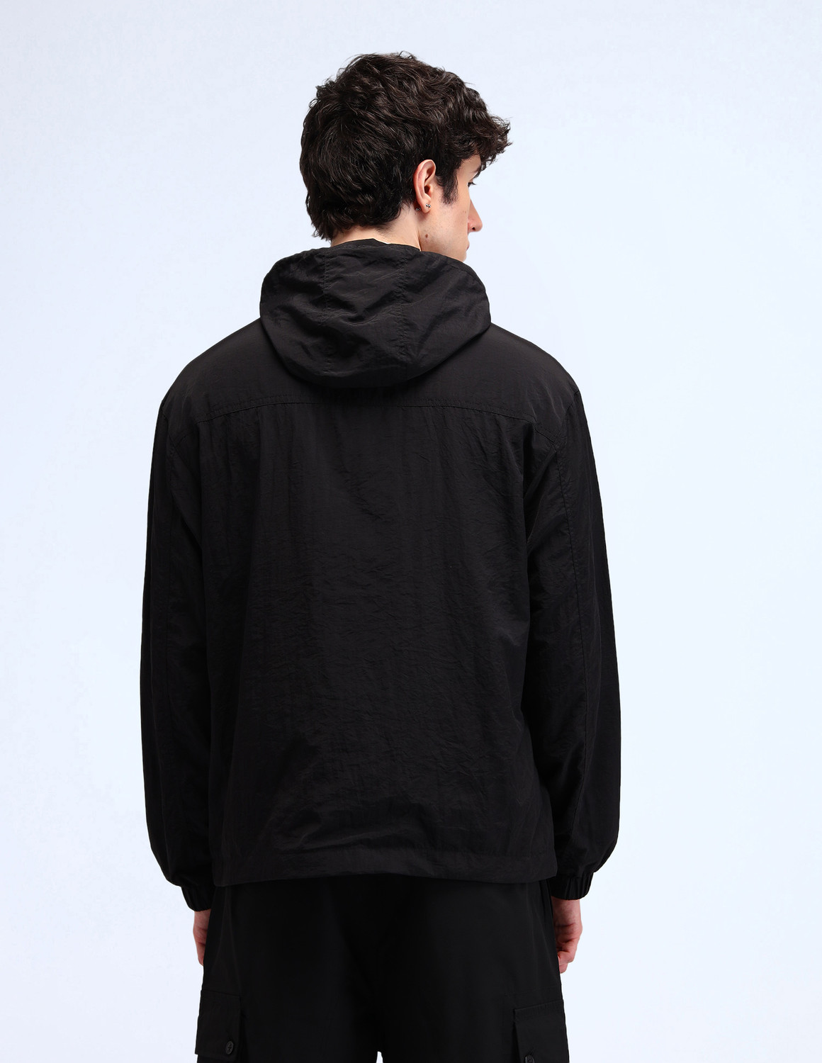 Image of FLYING MACHINE Full Sleeve Solid Men Jacket