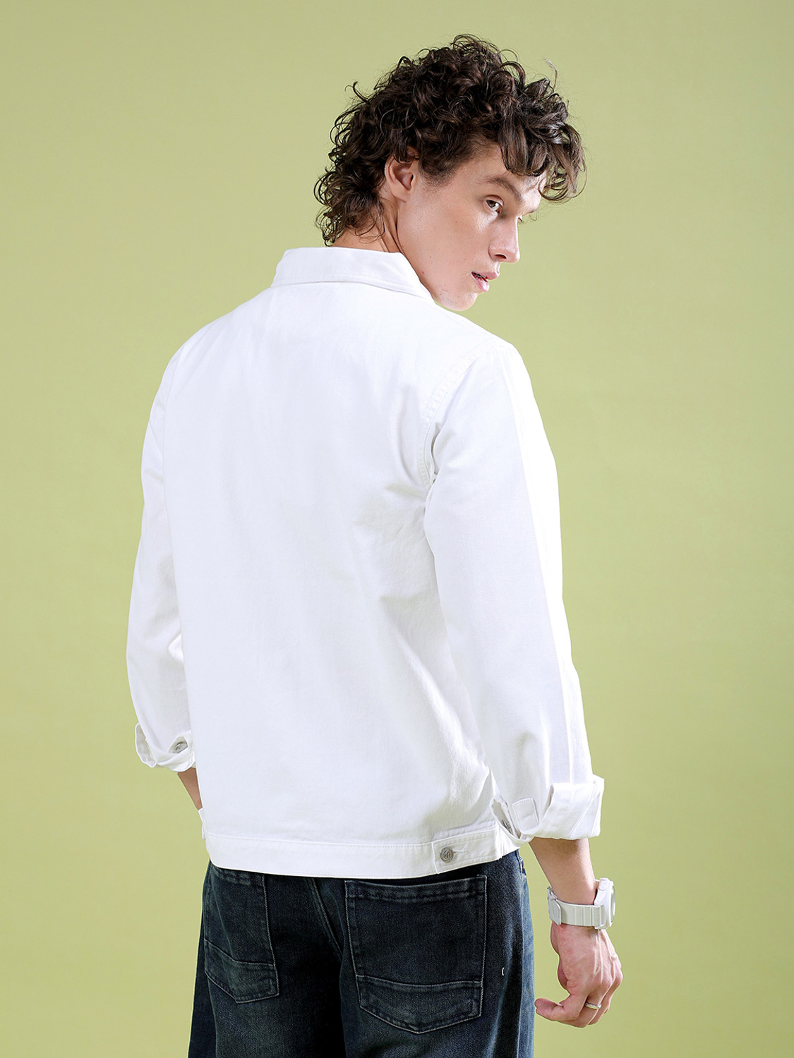 Image of The Indian Garage Co. Full Sleeve Printed Men Jacket