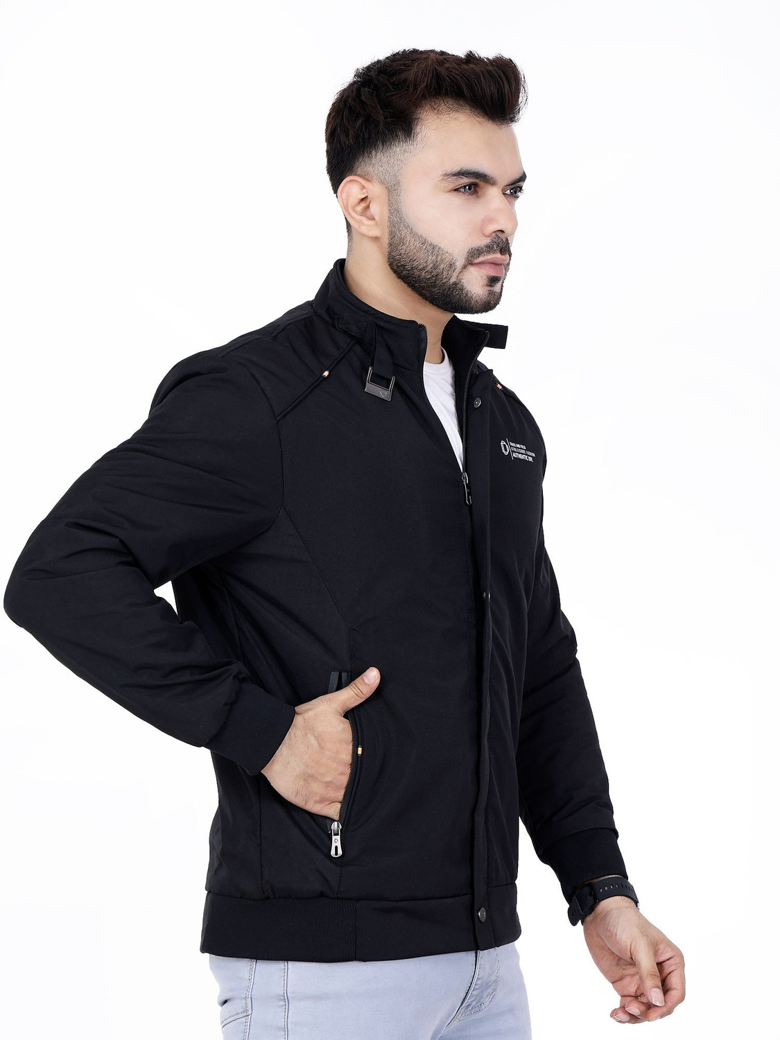 Image of Dollar Full Sleeve Solid Men Jacket