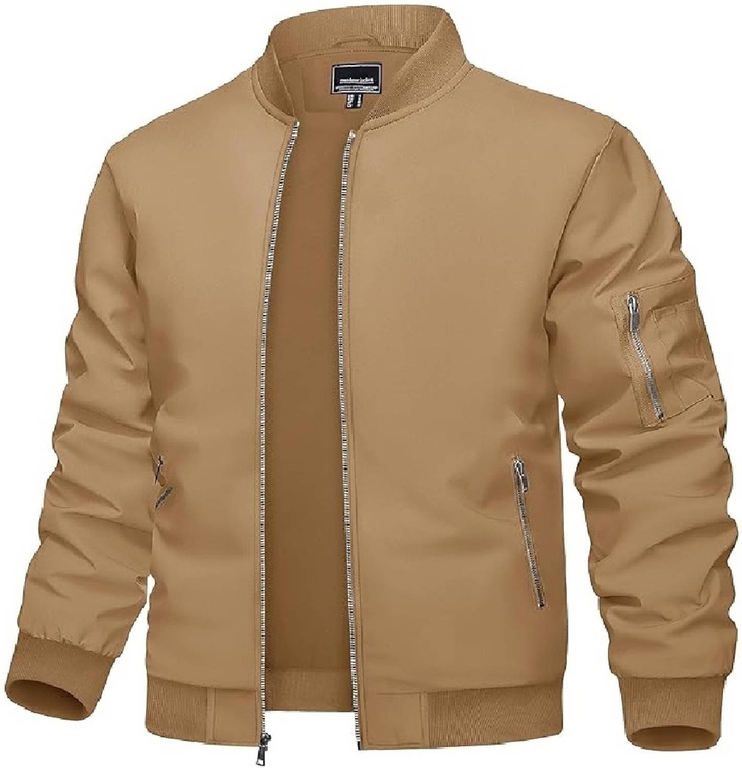 Classic Full Sleeve Solid Men Jacket - Image 1