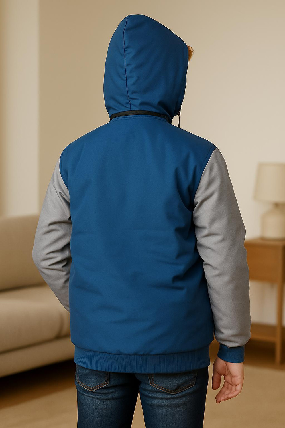 Image of QB CLUB Full Sleeve Colorblock Boys Jacket