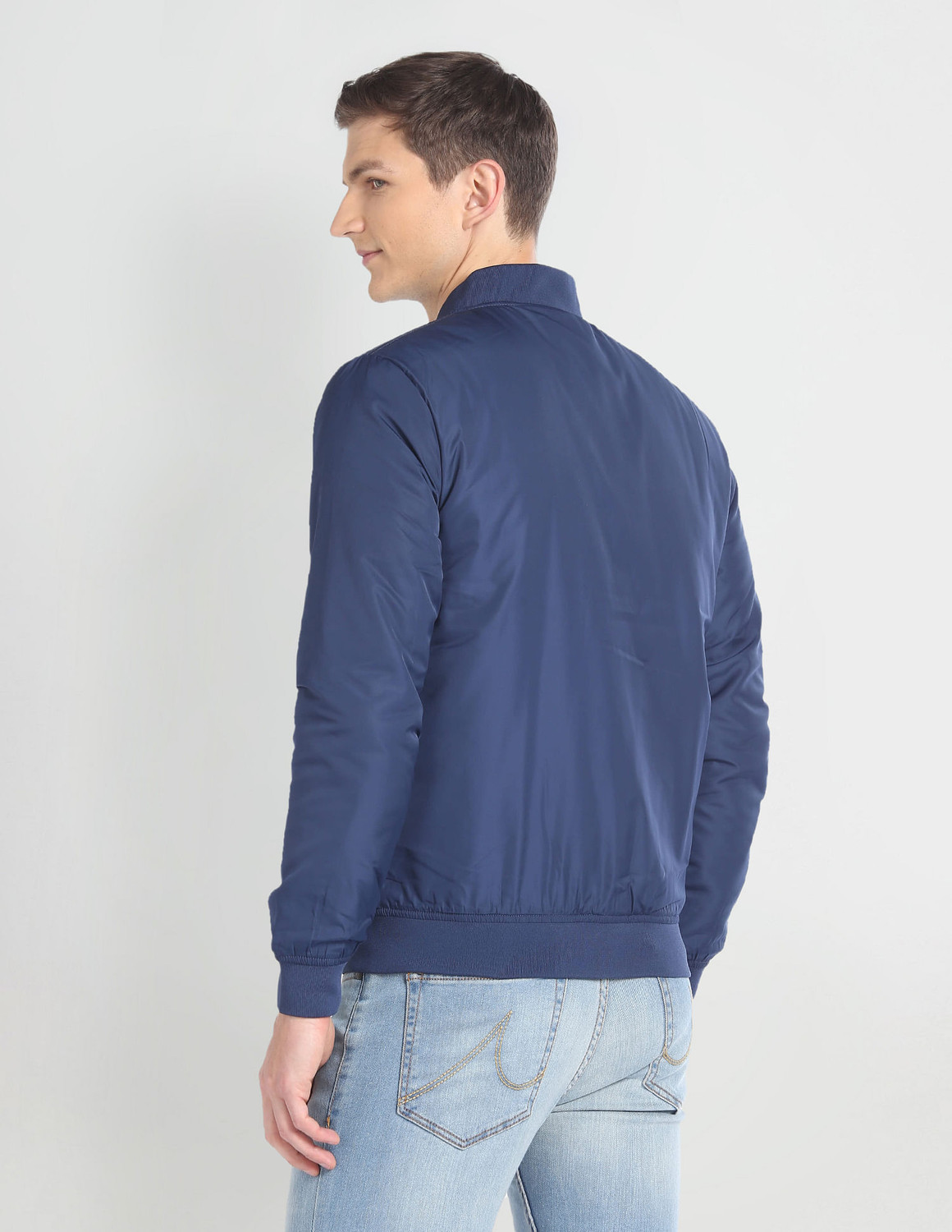 Image of U.S. POLO ASSN. Full Sleeve Solid Men Jacket