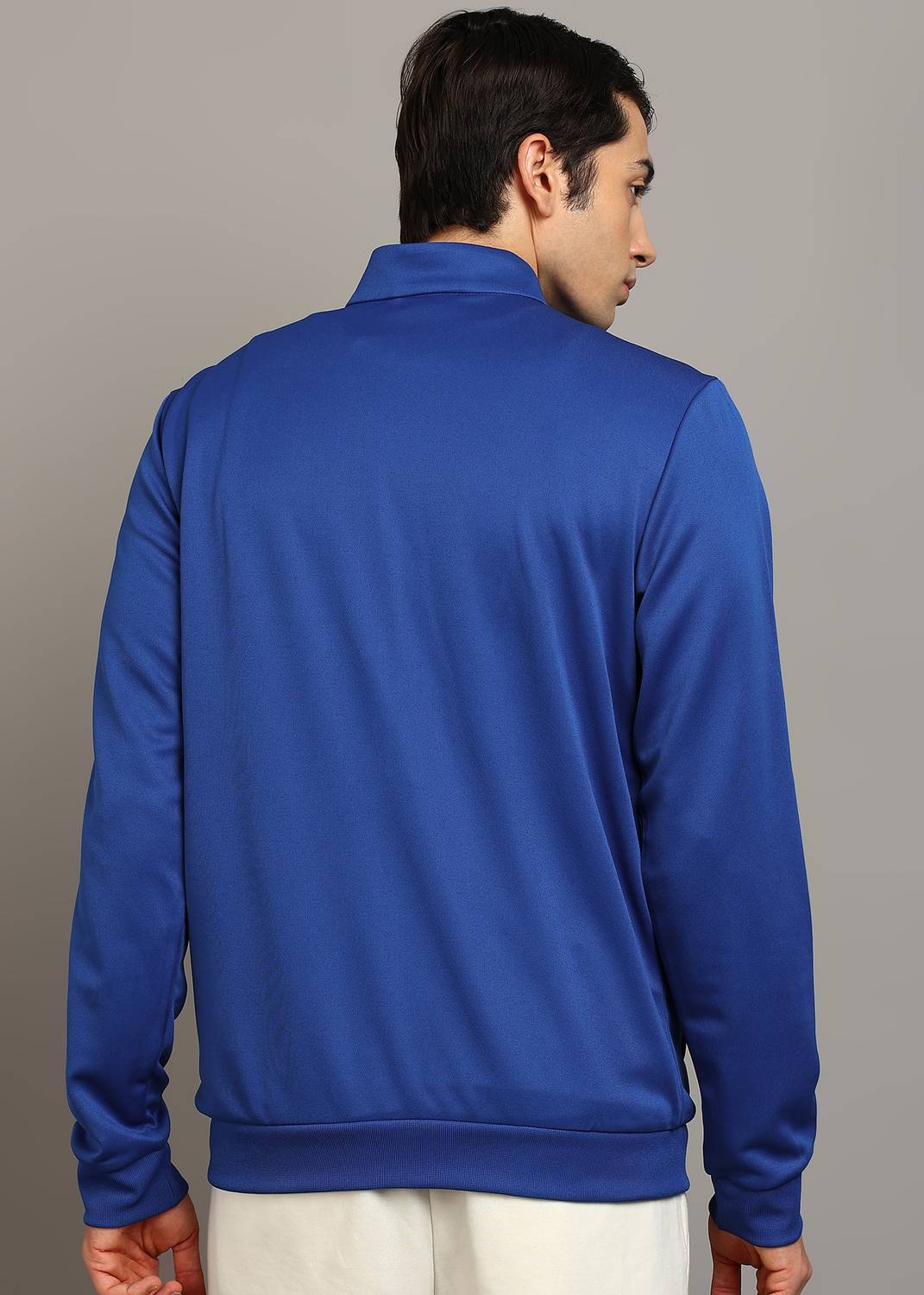 Adidas Men's Solid Full Sleeve Jacket - Image 4