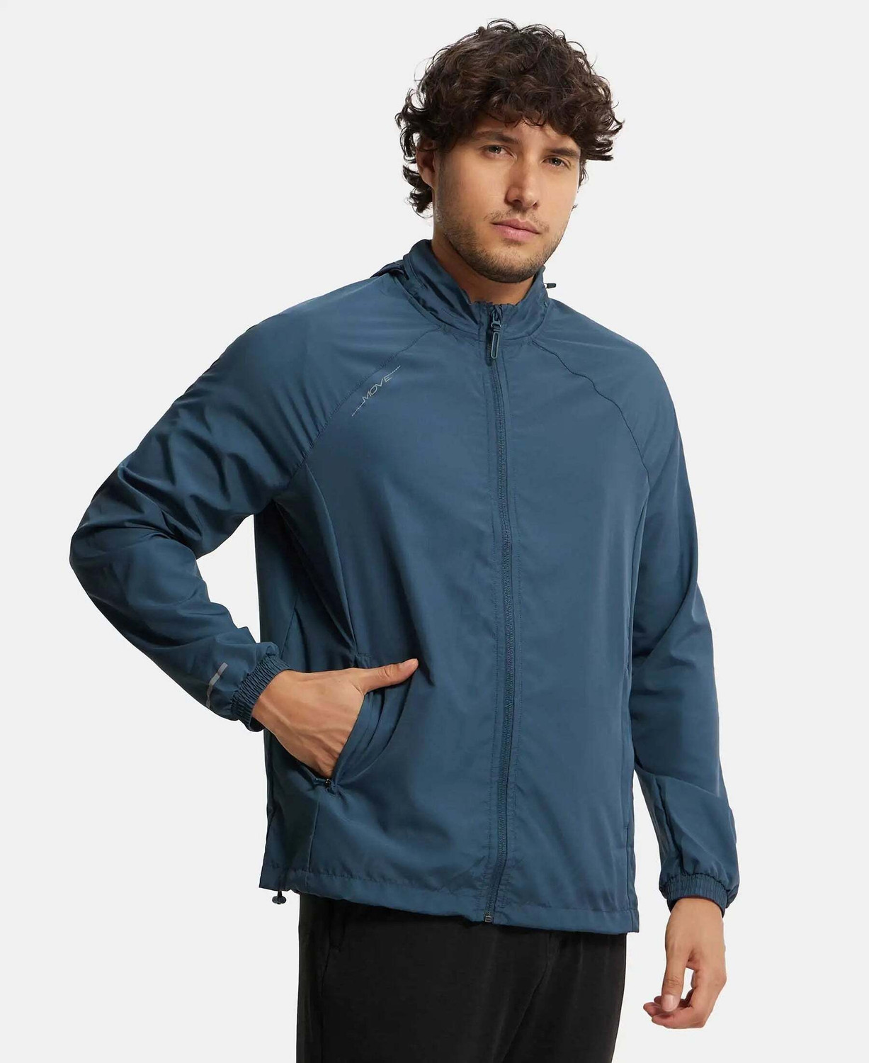 Image of JOCKEY Full Sleeve Solid Men Jacket