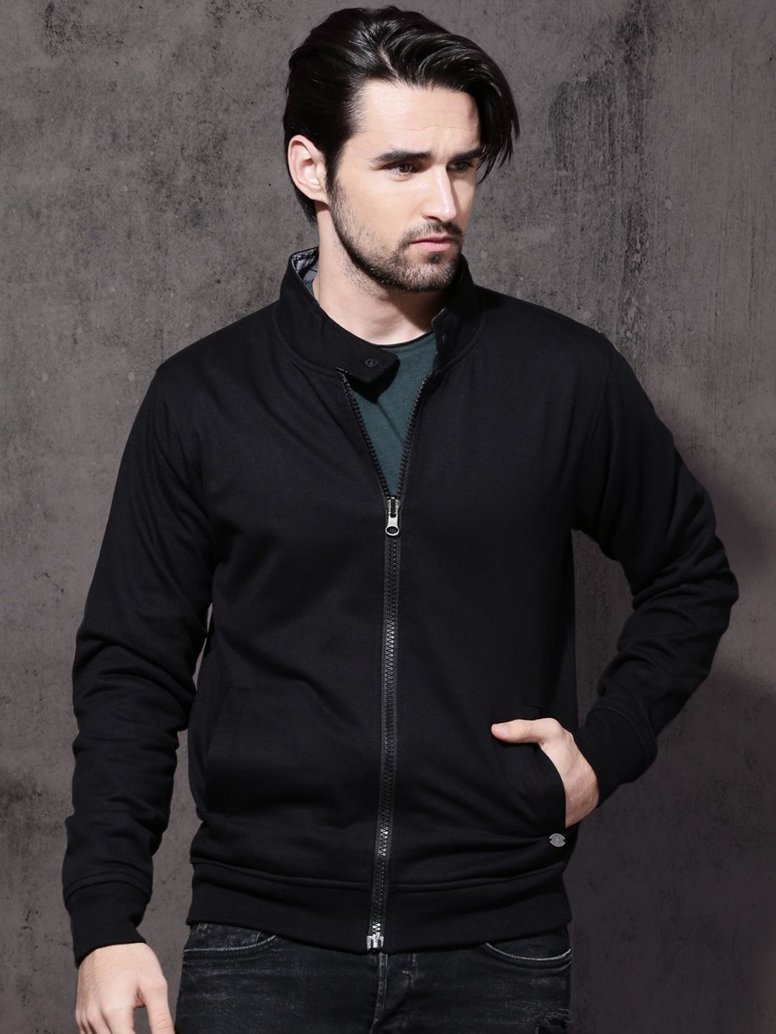Image of Roadster Full Sleeve Checkered Men Jacket