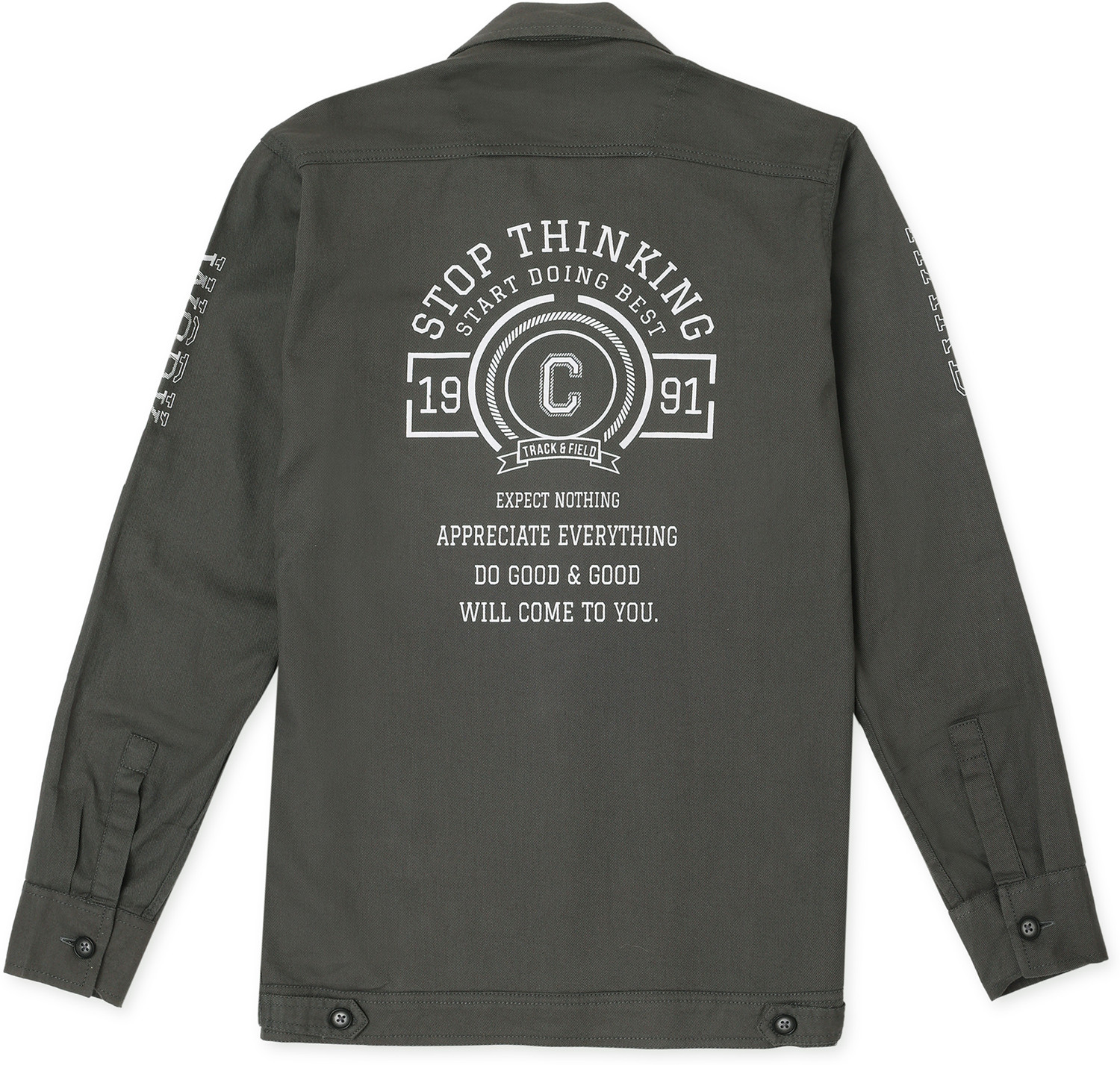 Image of CAVIO Full Sleeve Printed Boys Jacket