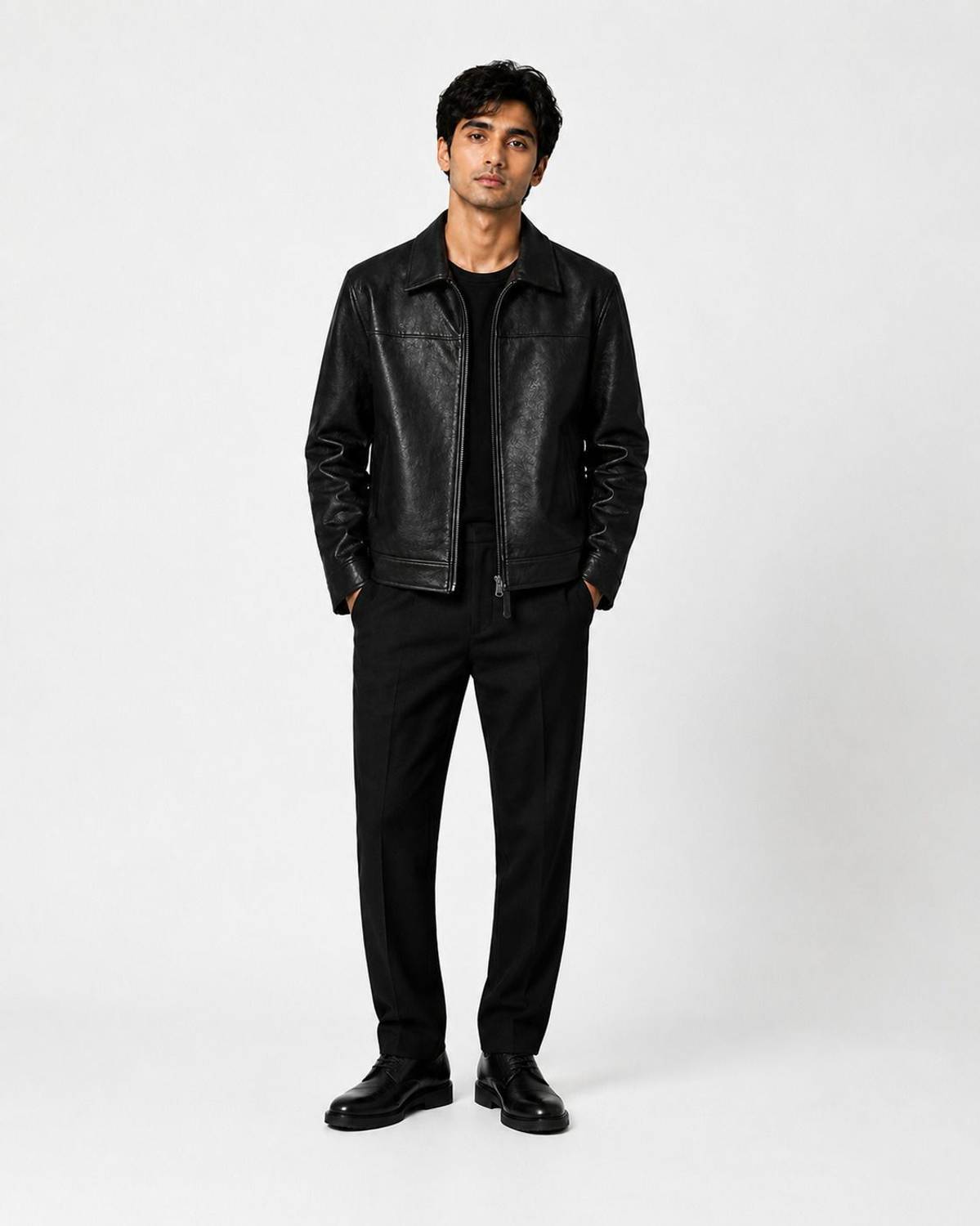 SAFAISION Full Sleeve Solid Men Jacket - Image 1