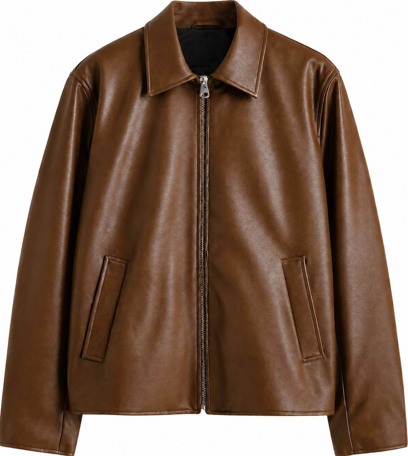 Azy Fabrics Full Sleeve Solid Men Jacket - Image 1