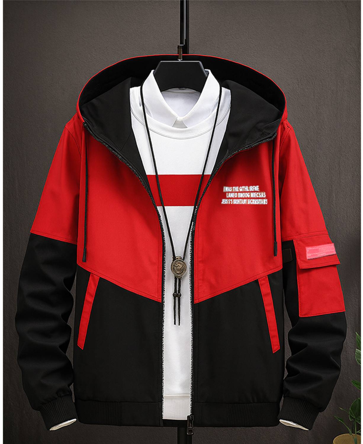 MOTREX Full Sleeve Colorblock Men Jacket - Image 5