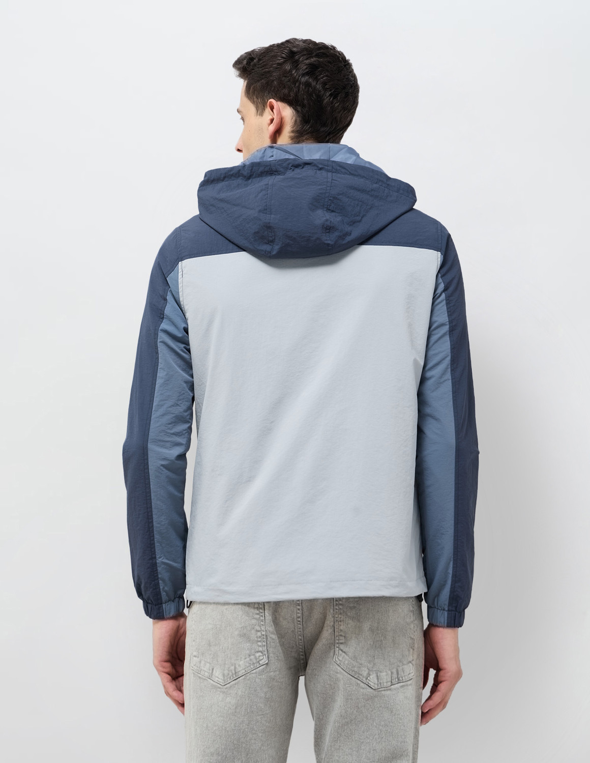 Image of U.S. POLO ASSN. Full Sleeve Colorblock Men Jacket
